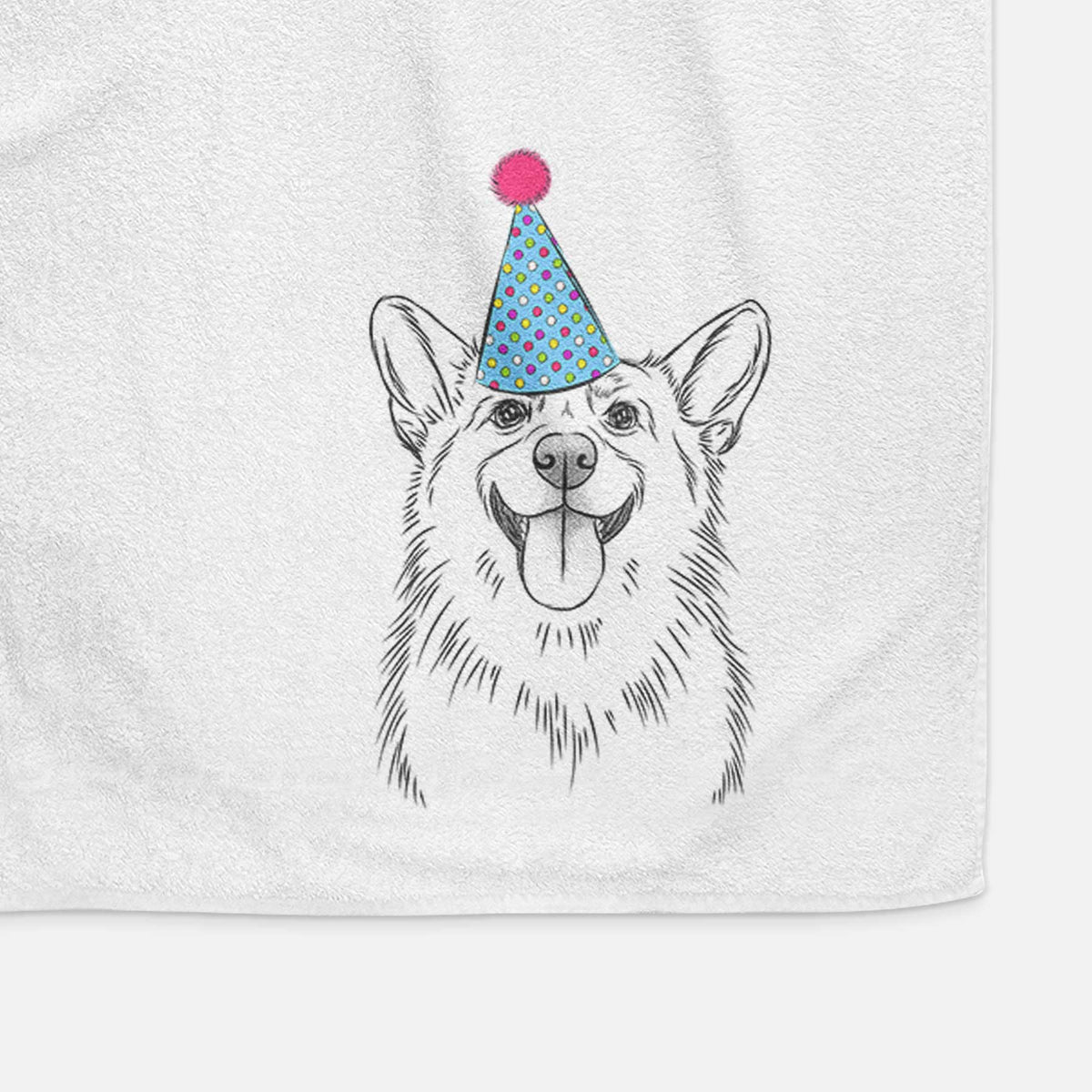 Porter the Pembroke Welsh Corgi Decorative Hand Towel