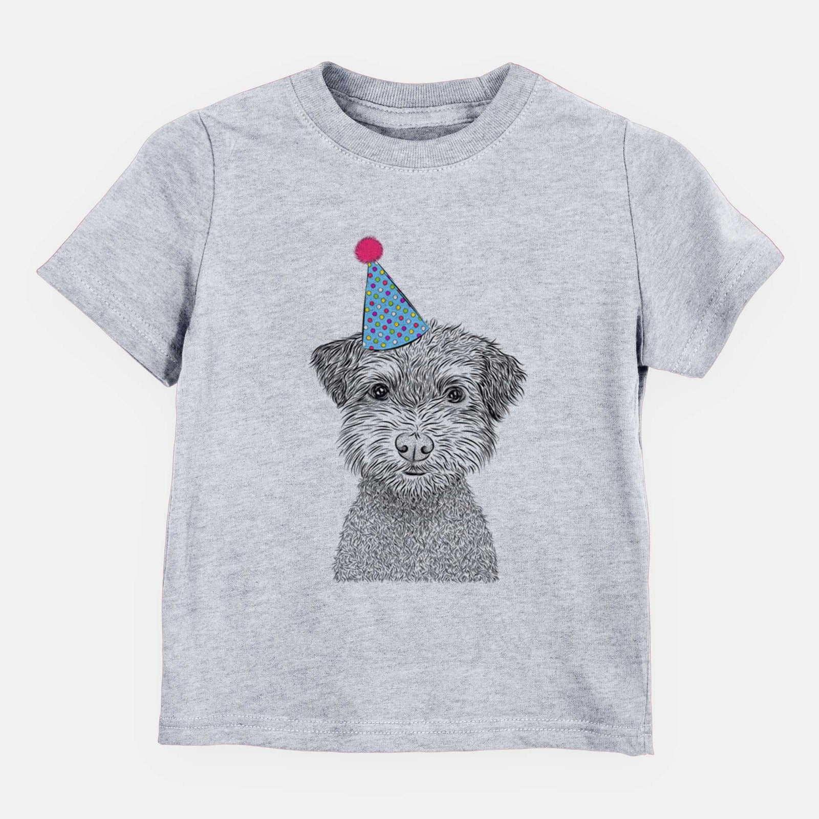 Birthday Pretzel the Schnoodle - Kids/Youth/Toddler Shirt