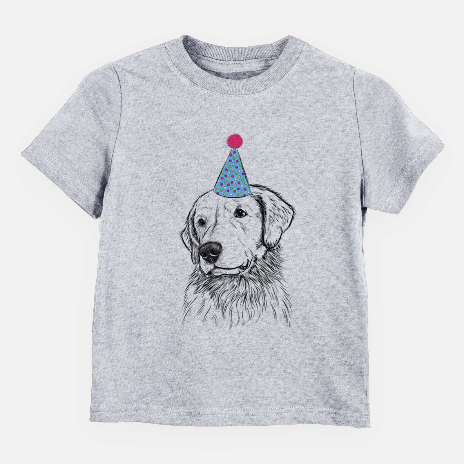 Birthday Quinn the Golden Retriever - Kids/Youth/Toddler Shirt