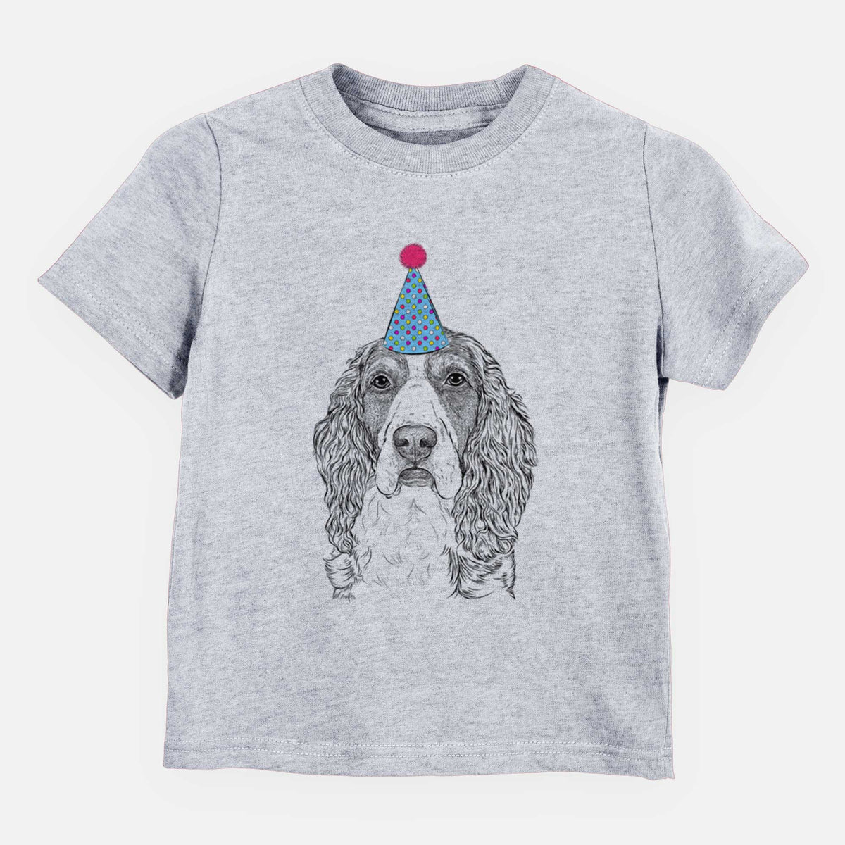 Birthday Red the English Springer Spaniel - Kids/Youth/Toddler Shirt