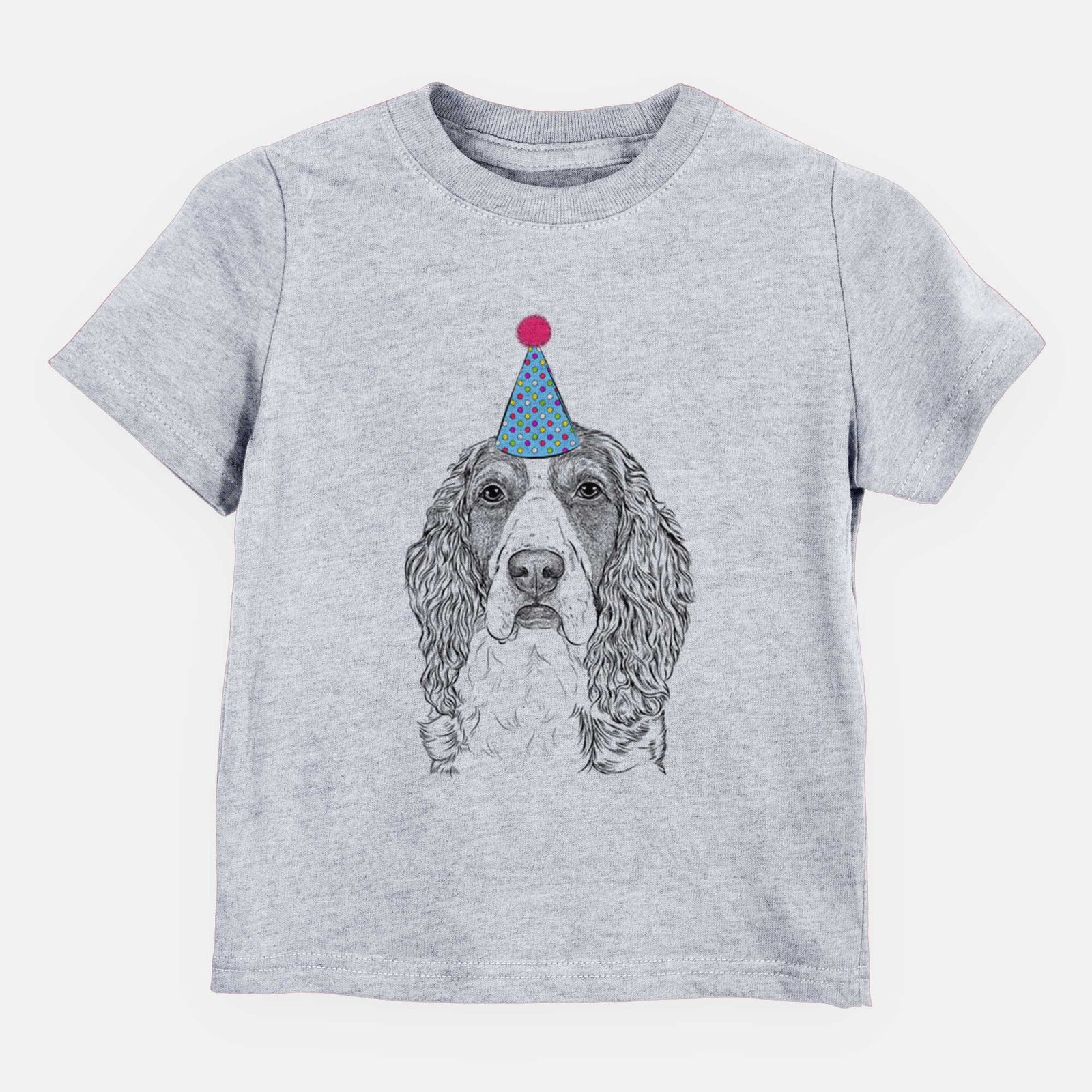 Birthday Red the English Springer Spaniel - Kids/Youth/Toddler Shirt