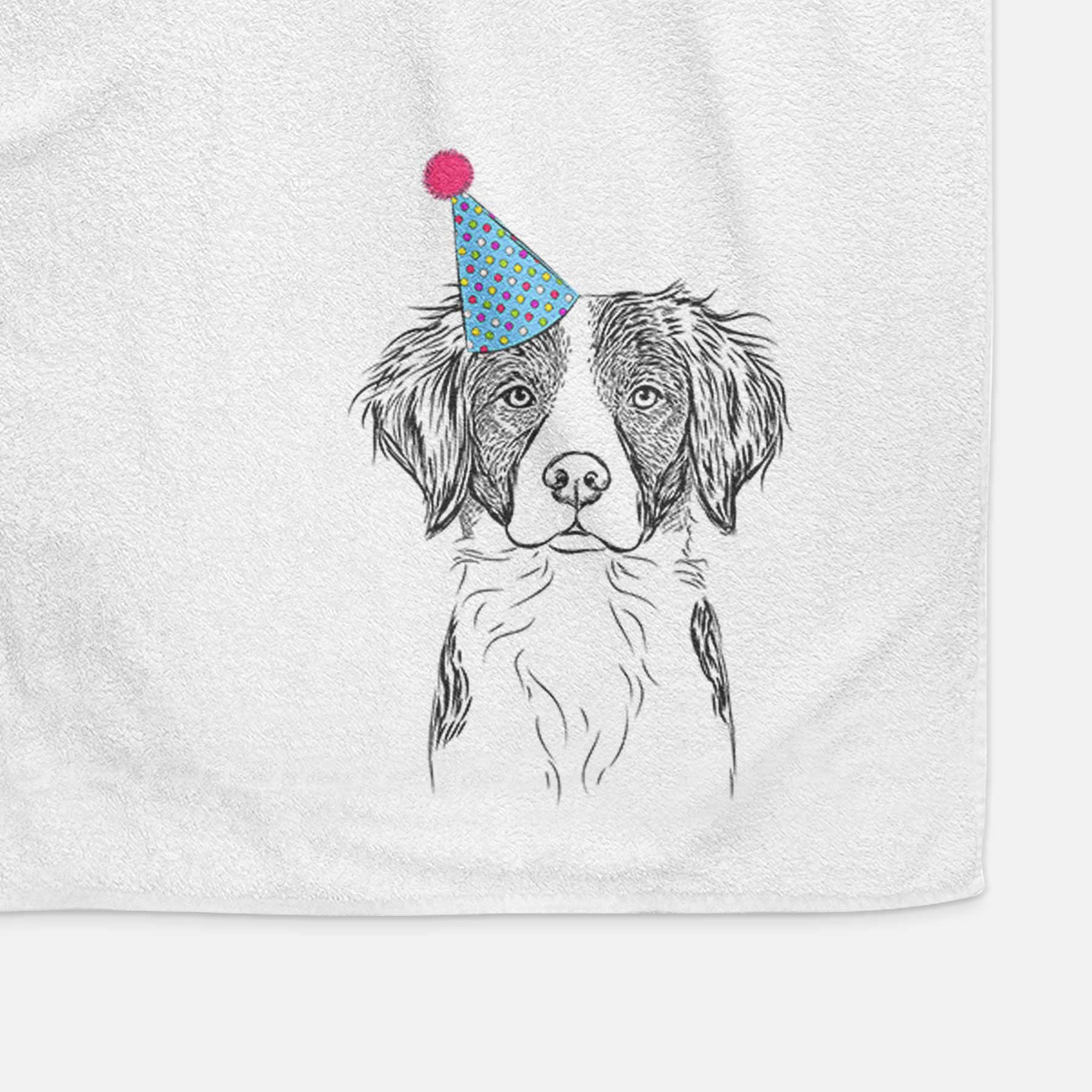 Remi the Brittany Decorative Hand Towel