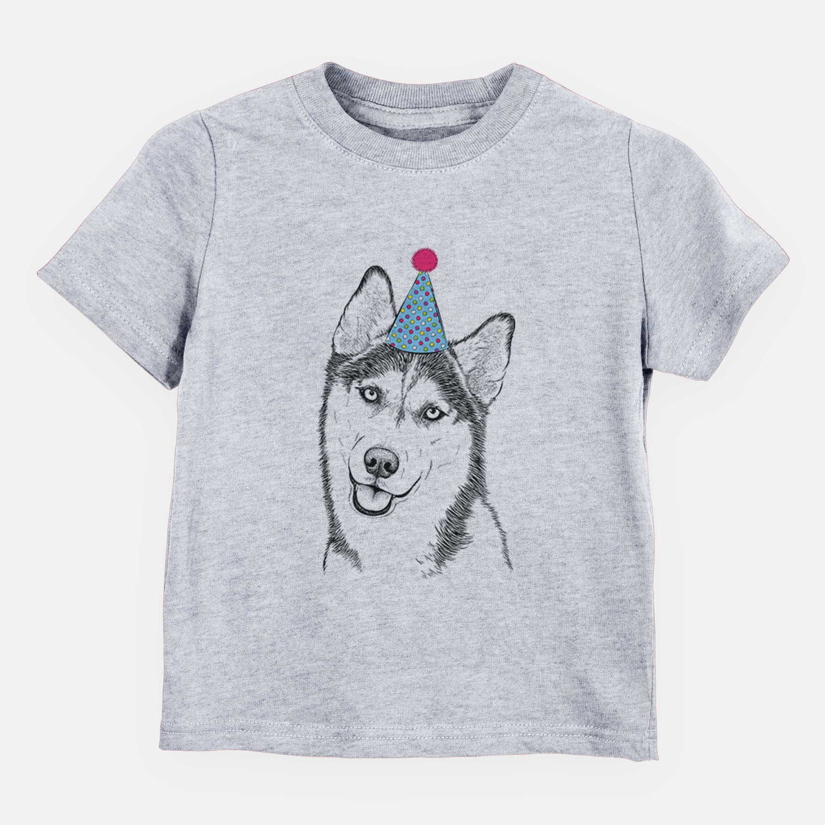 Birthday Remmie the Siberian Husky - Kids/Youth/Toddler Shirt