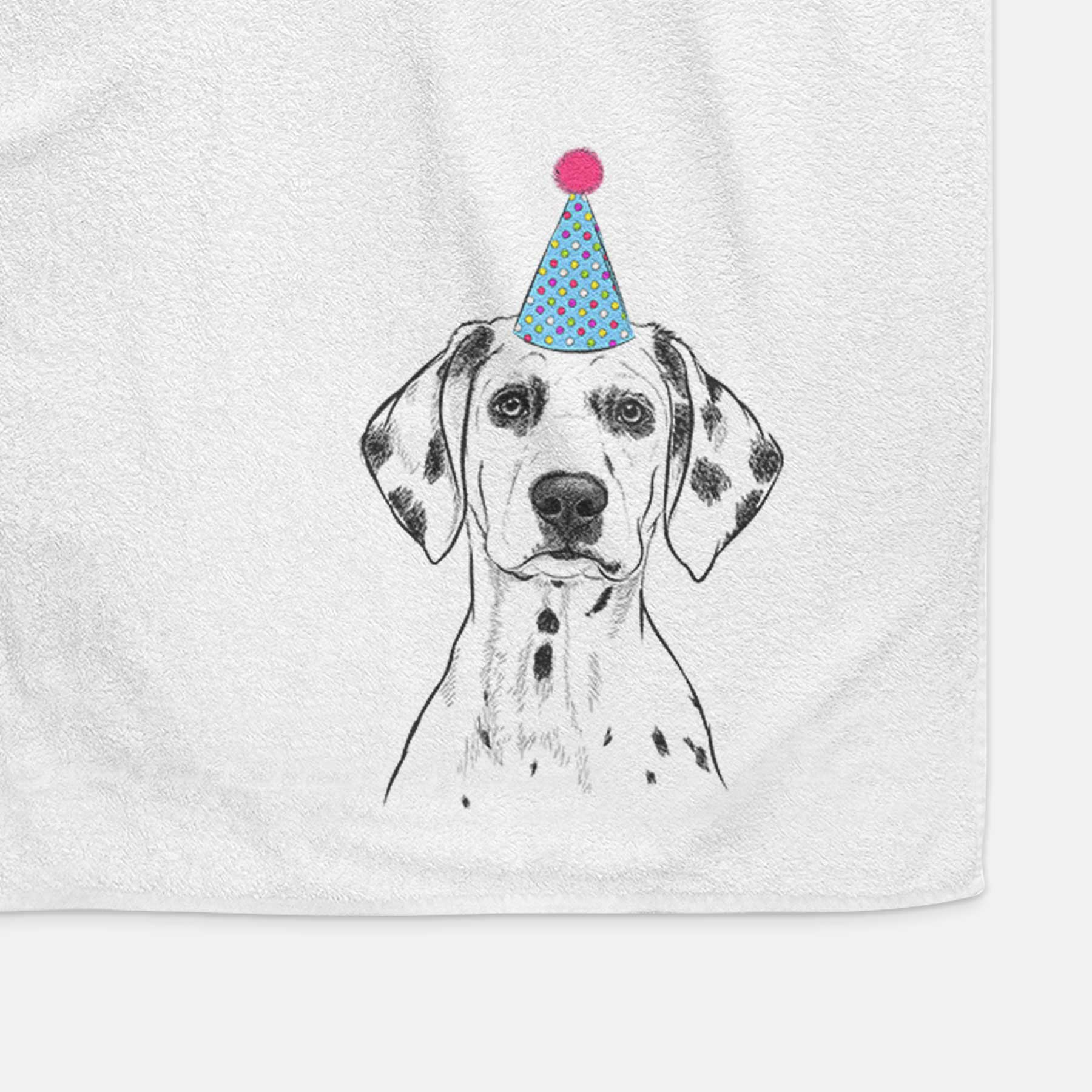 Riot the Dalmatian Decorative Hand Towel