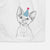 Ripley the Devon Rex Cat Decorative Hand Towel