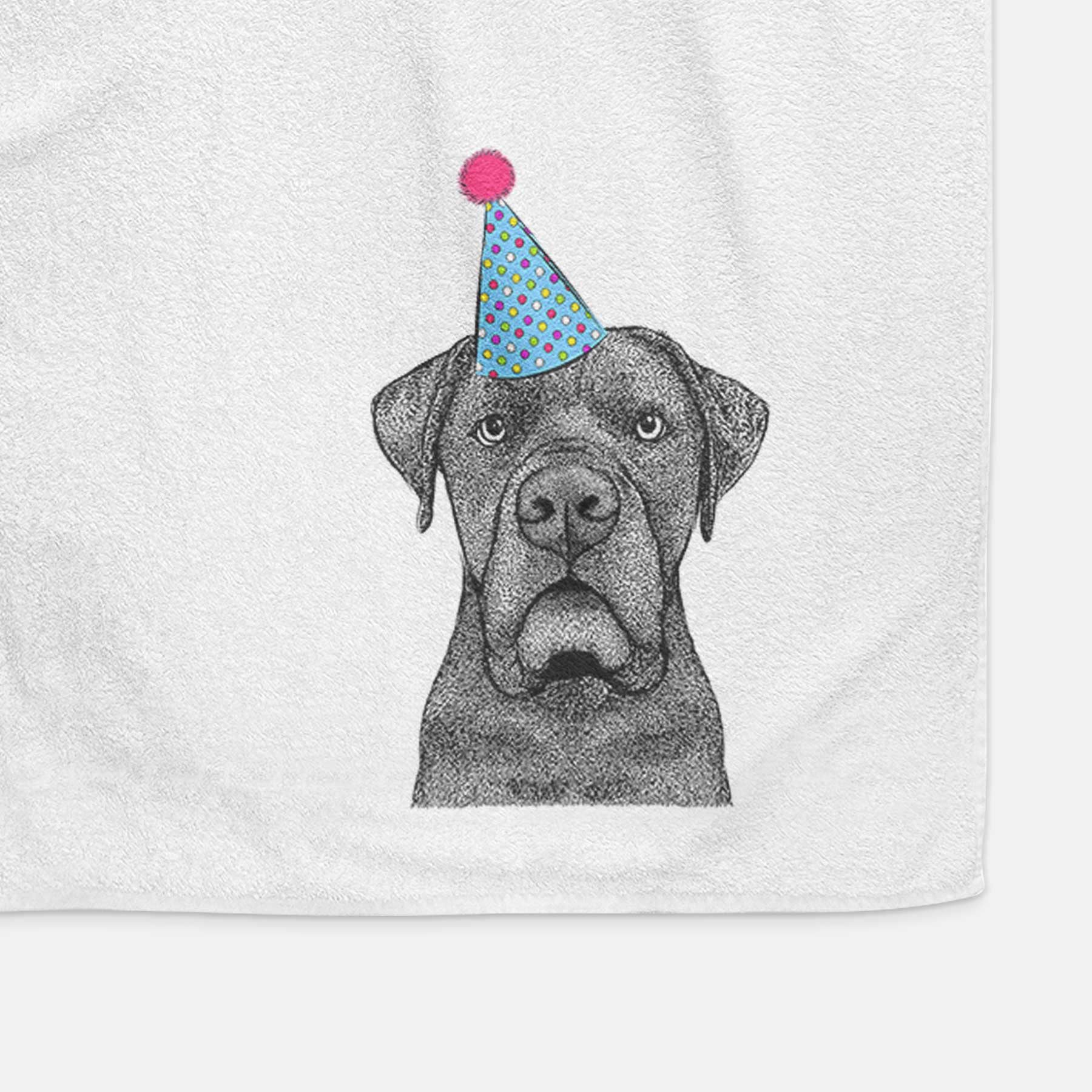 Rocco the Cane Corso Decorative Hand Towel