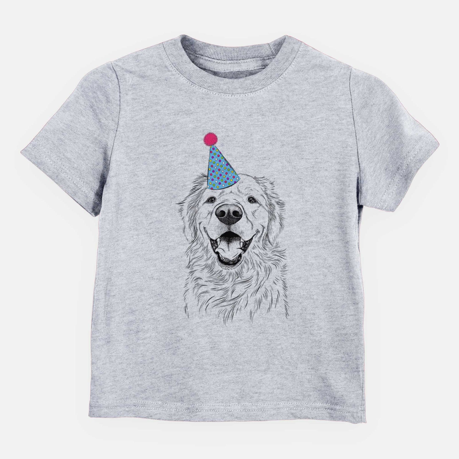 Birthday Roger the Golden Retriever - Kids/Youth/Toddler Shirt