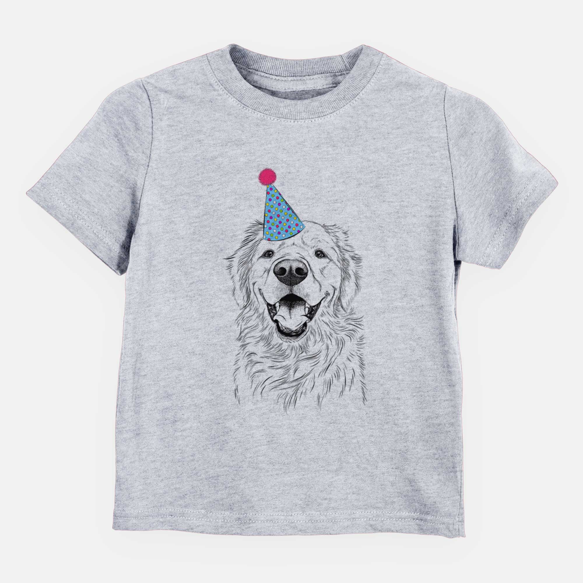 Birthday Roger the Golden Retriever - Kids/Youth/Toddler Shirt