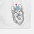 Rosalie the German Shepherd Mix Decorative Hand Towel