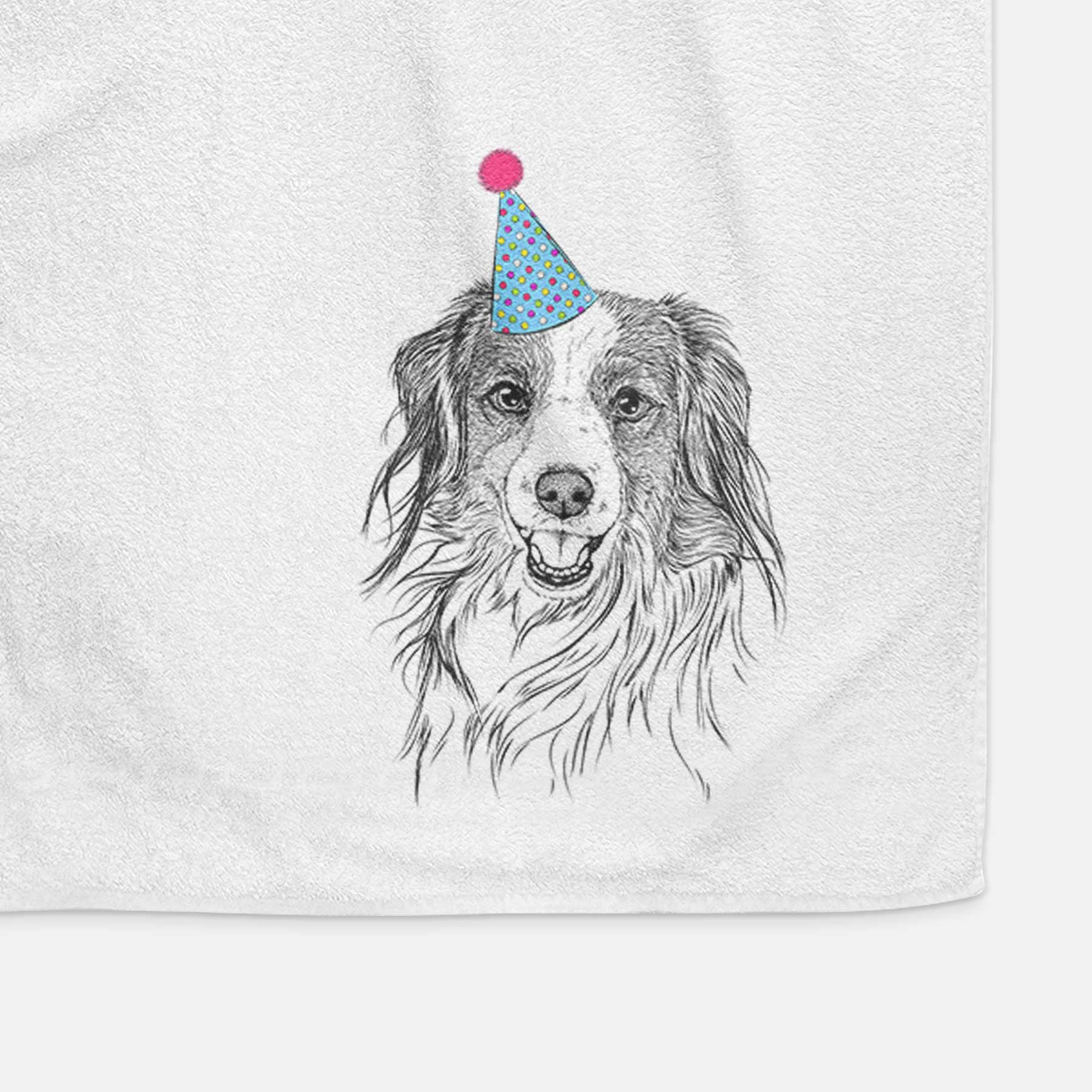 Rutger the Nederlandse Kooikerhondje Decorative Hand Towel