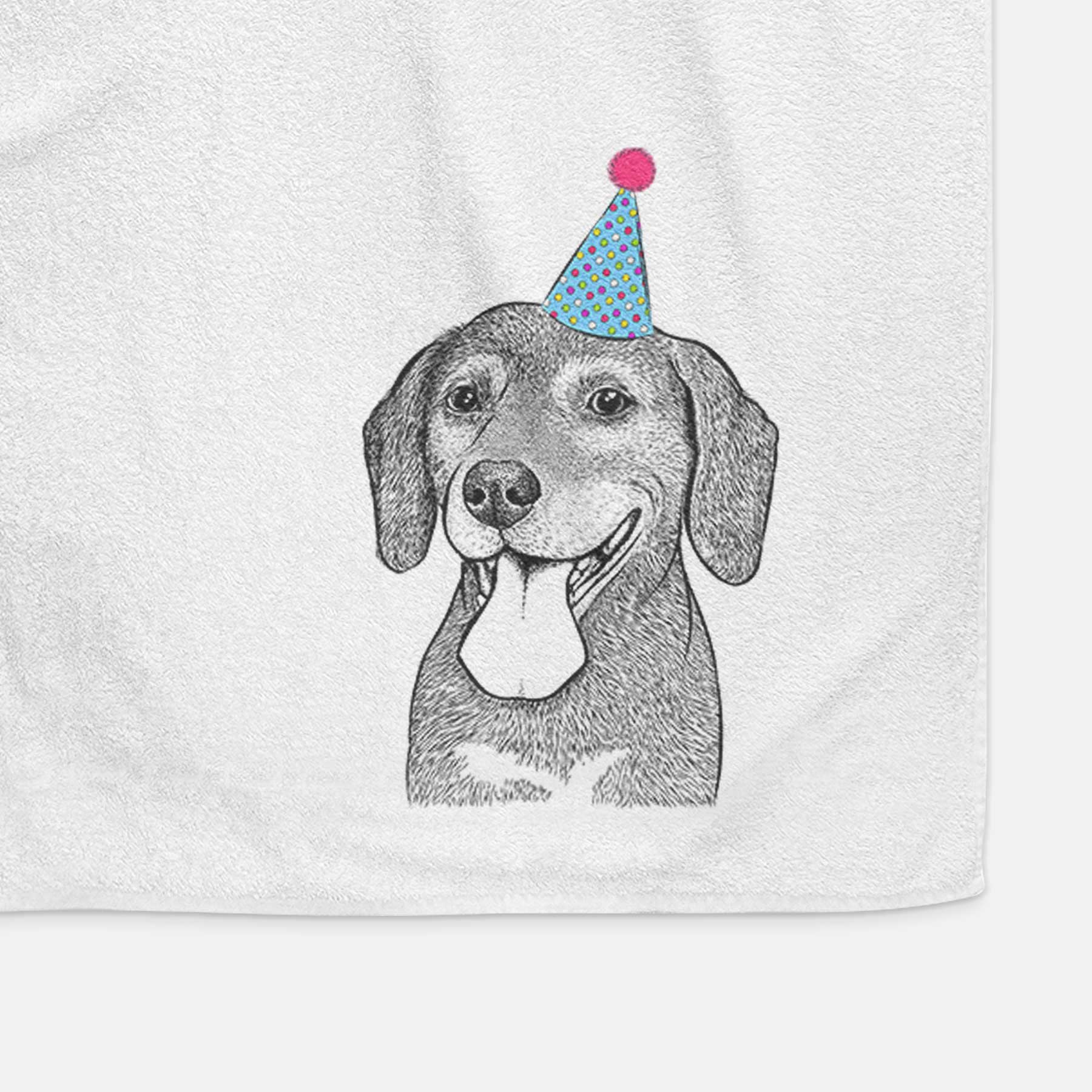 Scarlett the Beagle Decorative Hand Towel