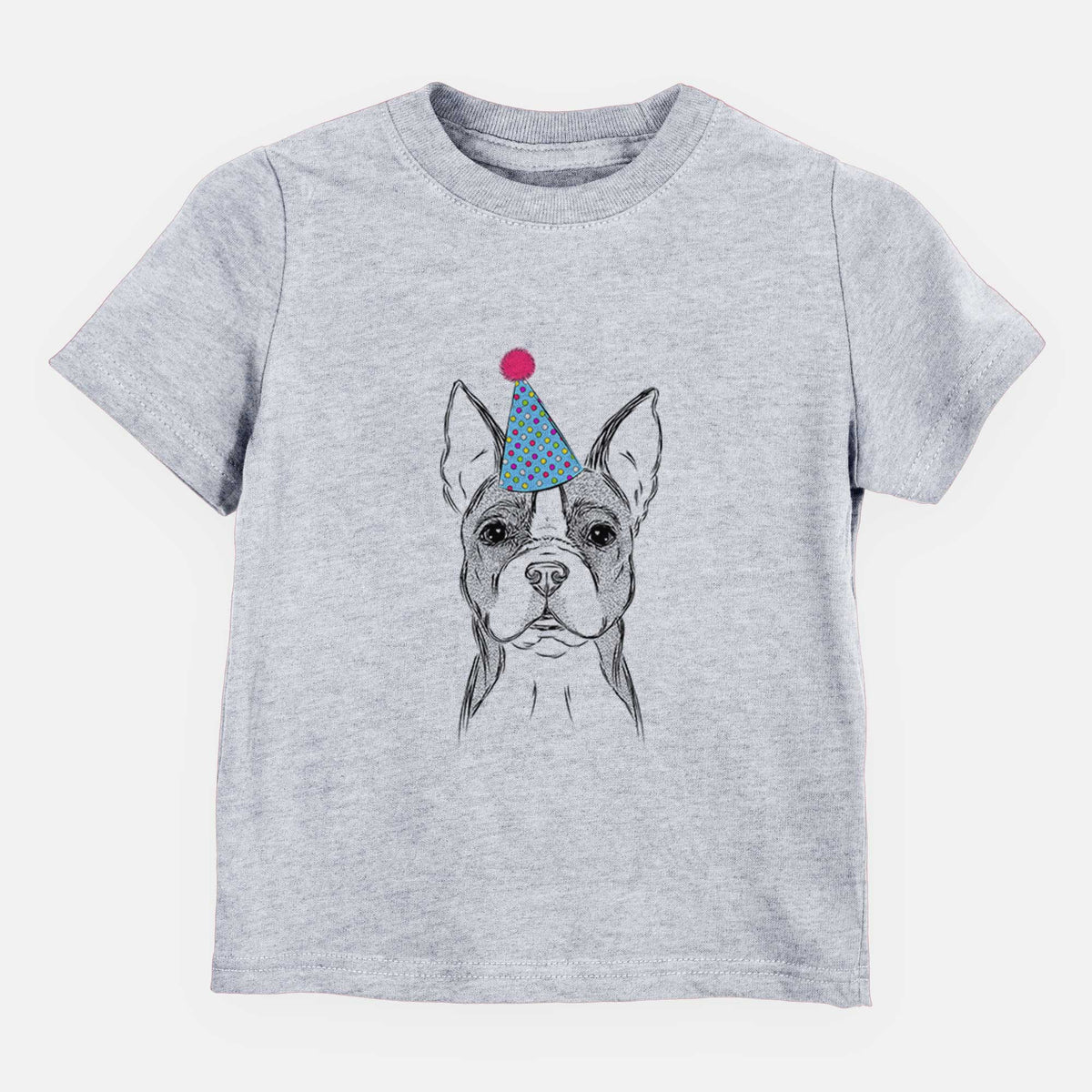 Birthday Scout the Boston Terrier - Kids/Youth/Toddler Shirt