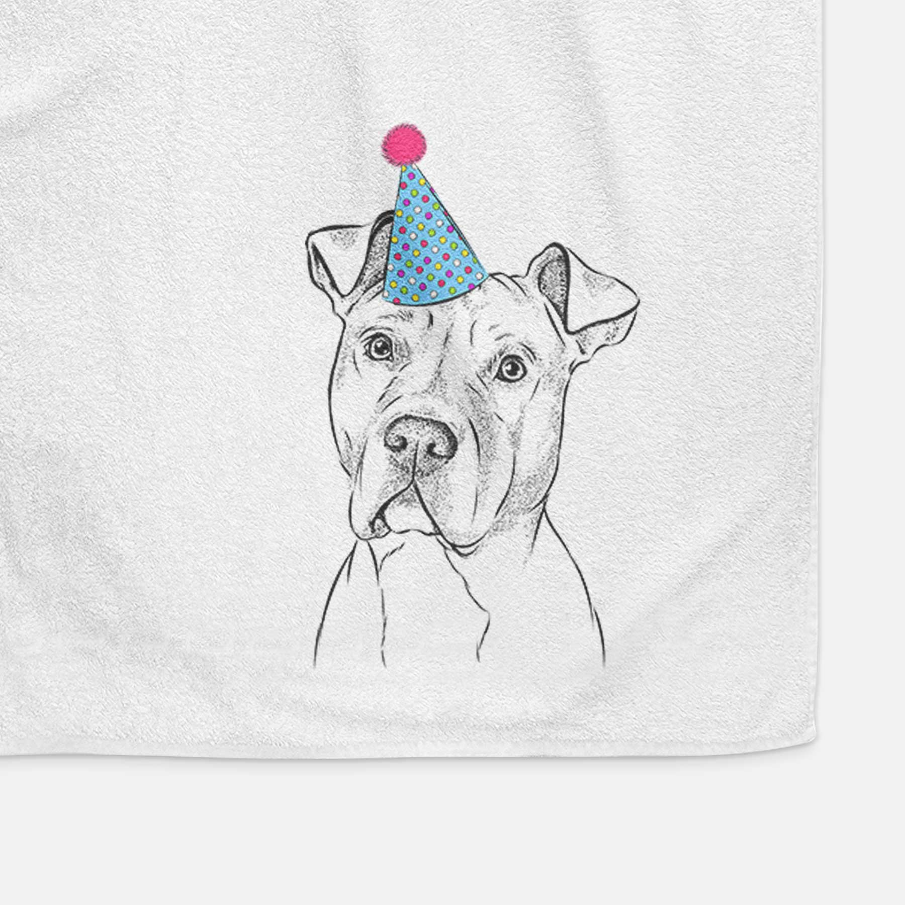 Scraps the American Staffordshire Mix Decorative Hand Towel