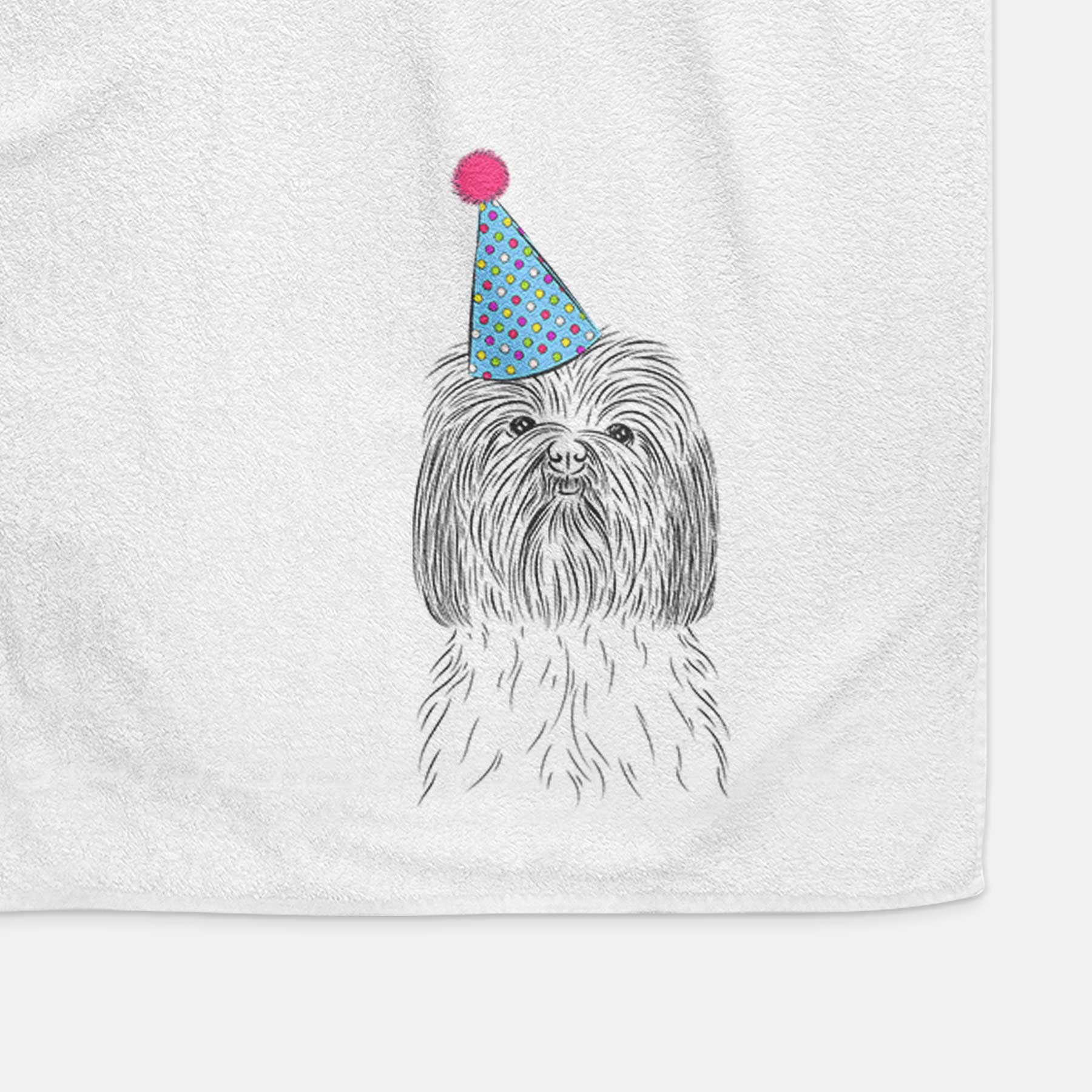 Scully the Shih Tzu Decorative Hand Towel