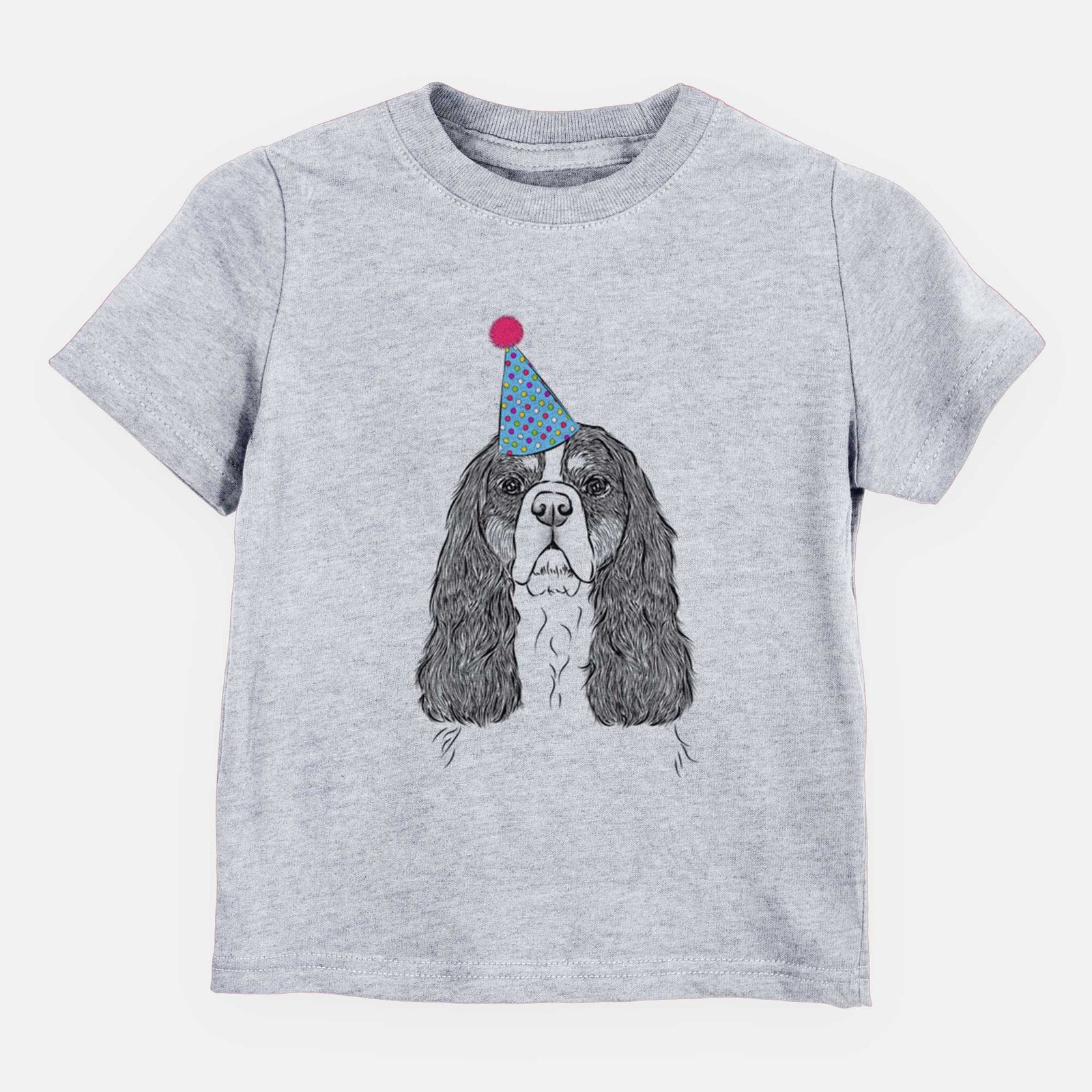 Birthday Sebastian the Cavalier King Charles Spaniel - Kids/Youth/Toddler Shirt