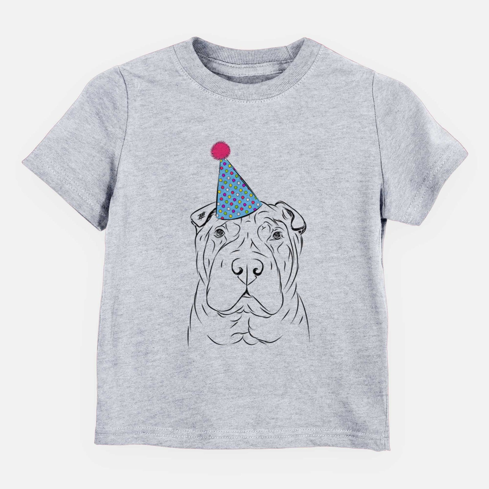 Birthday Sharpy the Shar Pei - Kids/Youth/Toddler Shirt