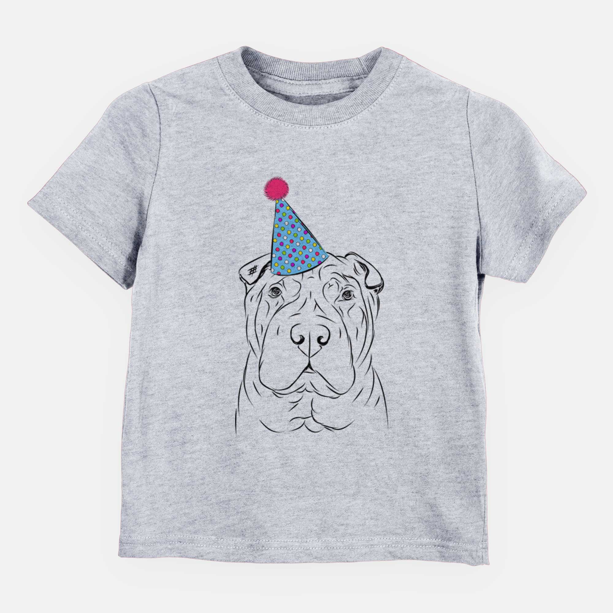 Birthday Sharpy the Shar Pei - Kids/Youth/Toddler Shirt