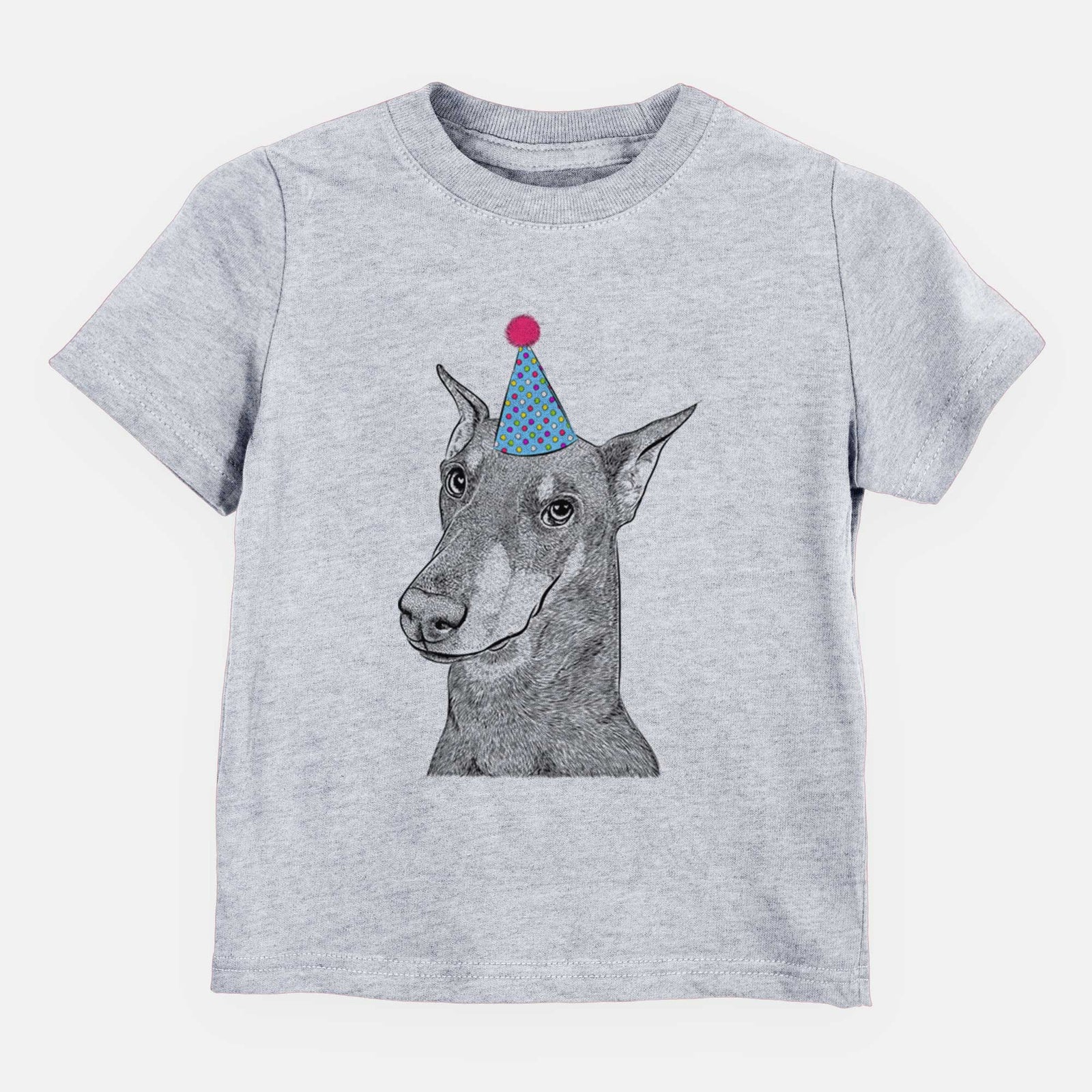 Birthday Shelby the Doberman Pinscher - Kids/Youth/Toddler Shirt