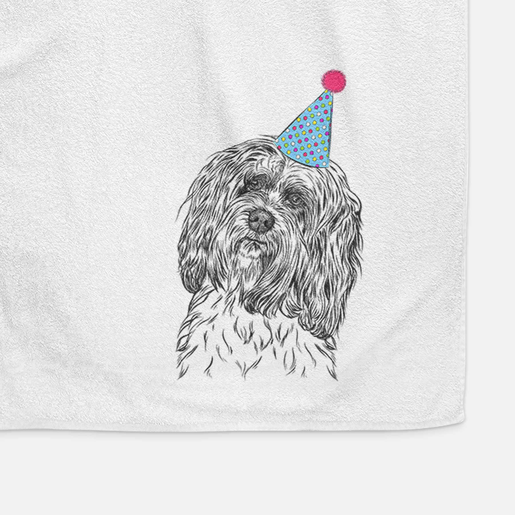 Shenpa the Tibetan Terrier Decorative Hand Towel