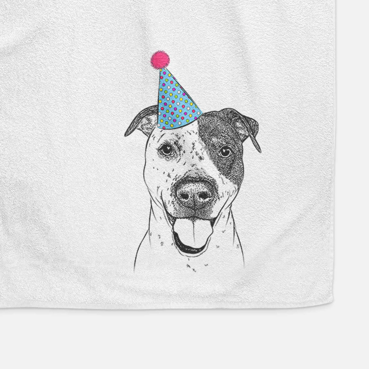 Simon the Mixed Breed Decorative Hand Towel