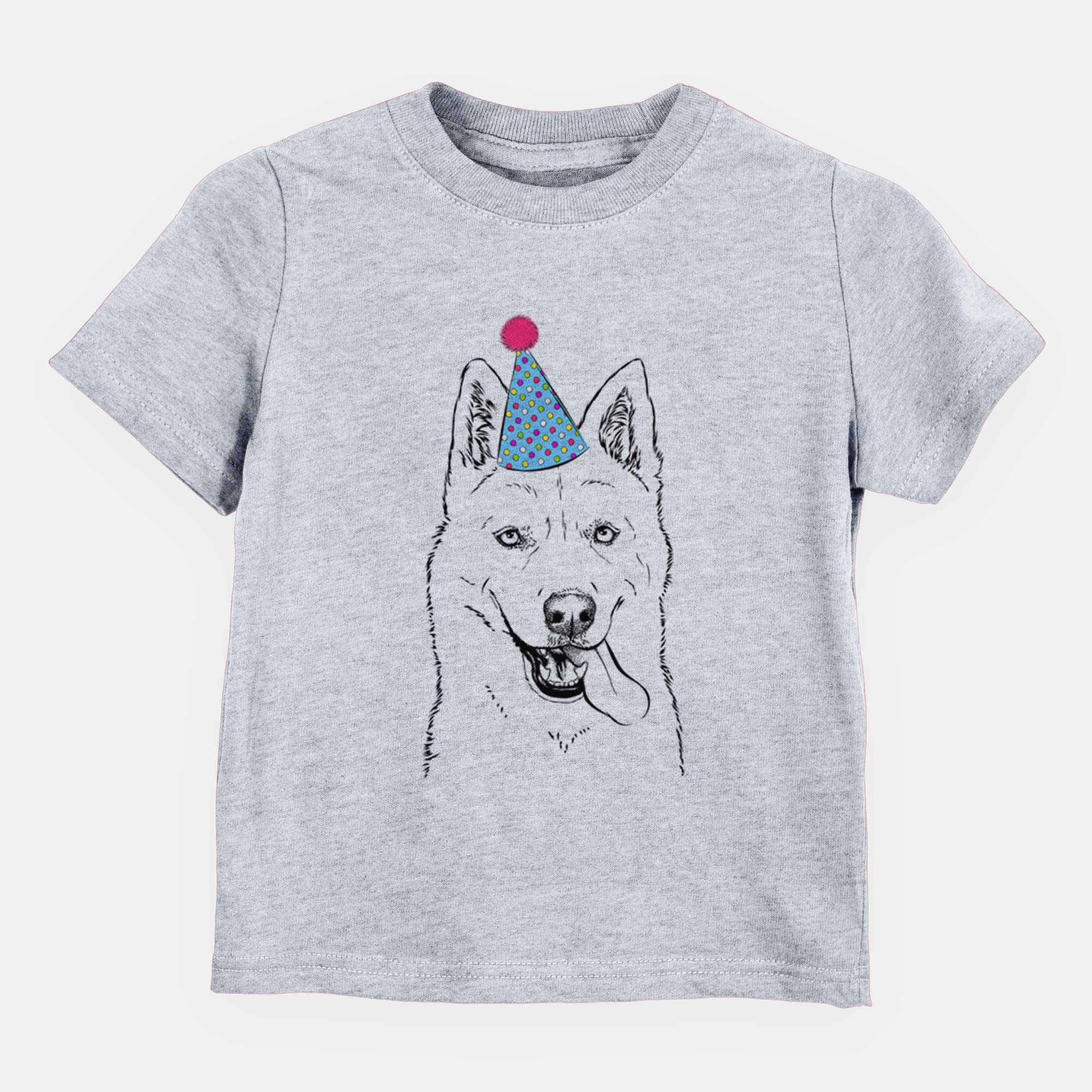 Birthday Sinatra  the Siberian Husky - Kids/Youth/Toddler Shirt