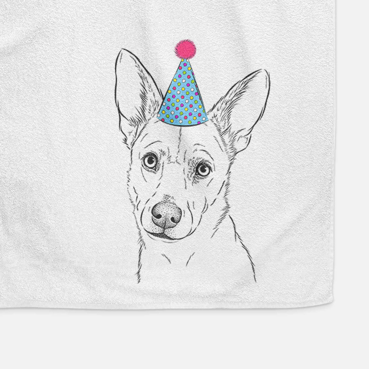 Sooner the Huskimo Decorative Hand Towel