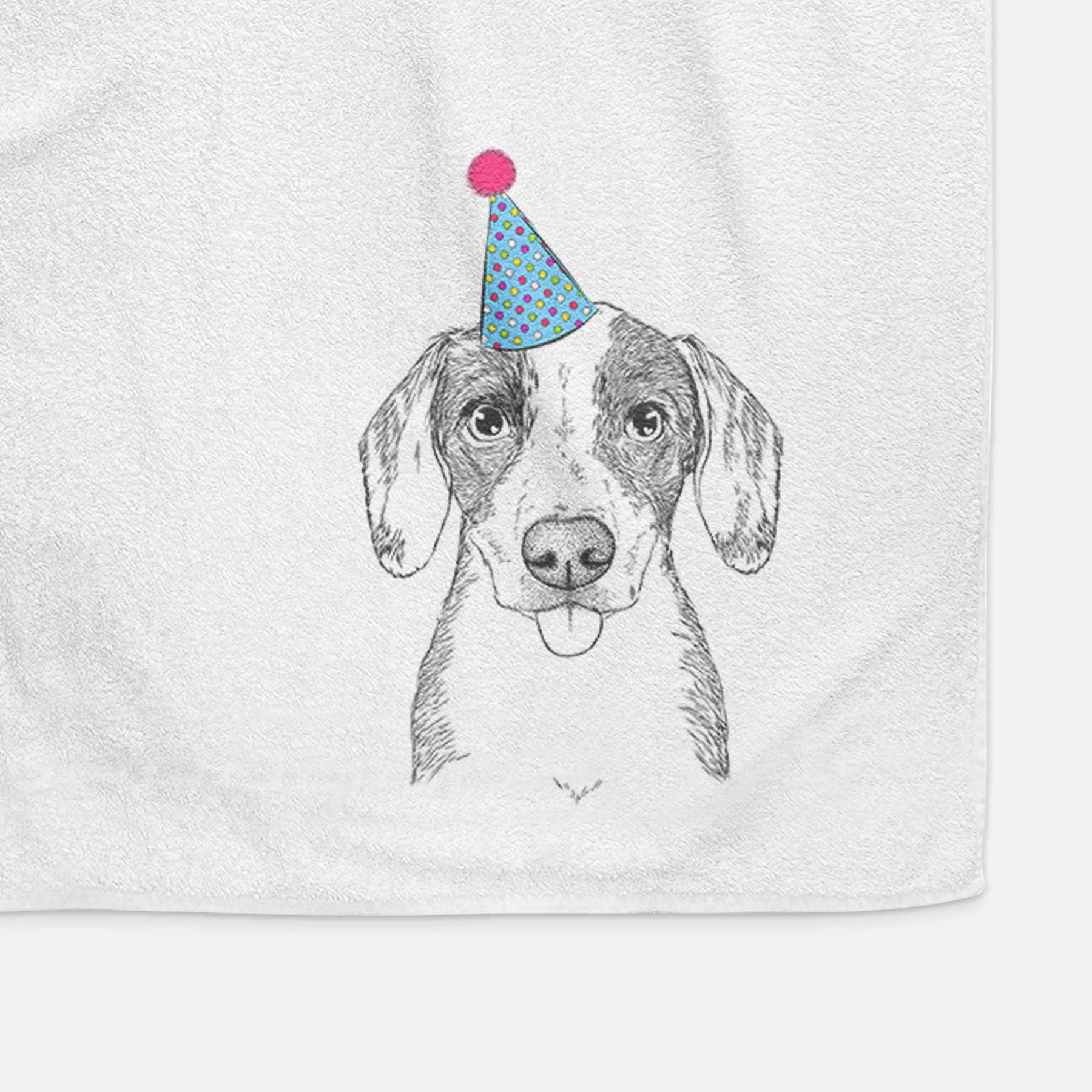 SophiePea the Mixed Breed Decorative Hand Towel