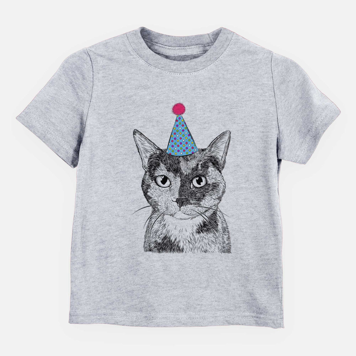 Birthday Spooky Kitty the Tortoiseshell Cat - Kids/Youth/Toddler Shirt