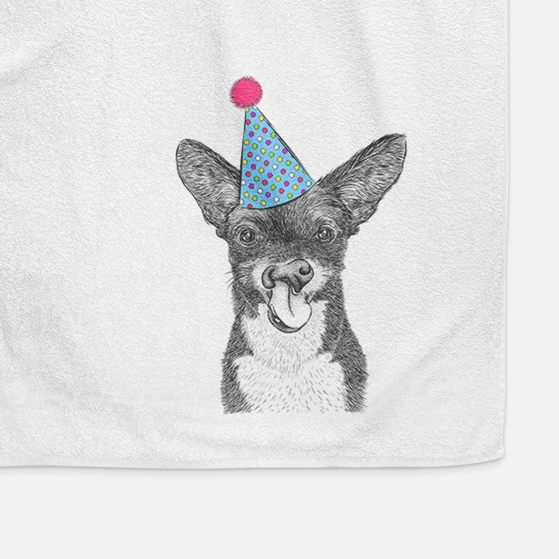 Sprout the Chihuahua Mix Decorative Hand Towel