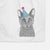 Stanley the Russian Blue Cat Decorative Hand Towel