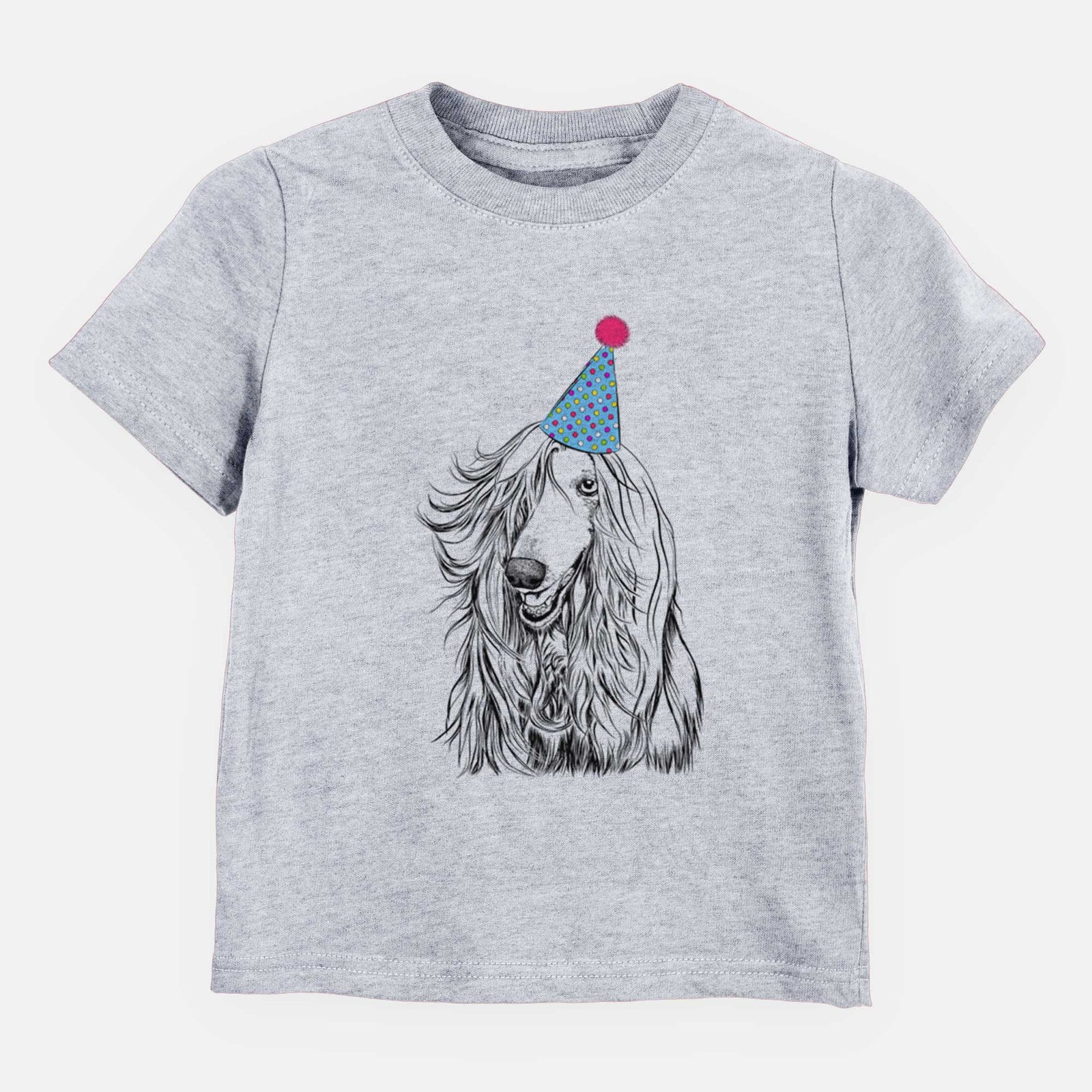 Birthday Sterling the Afghan Hound - Kids/Youth/Toddler Shirt