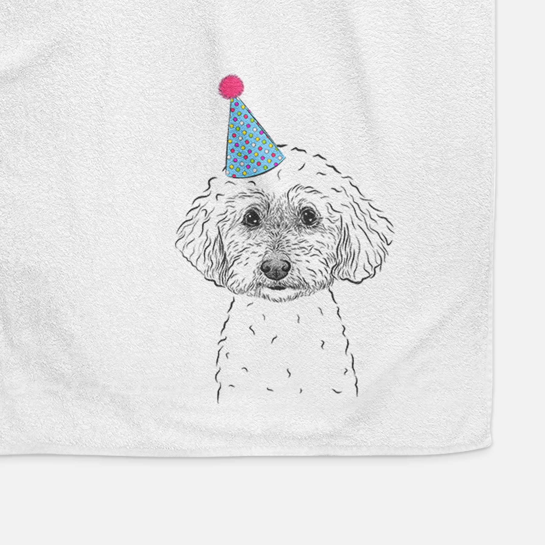 Stitch the Bichonpoo Decorative Hand Towel