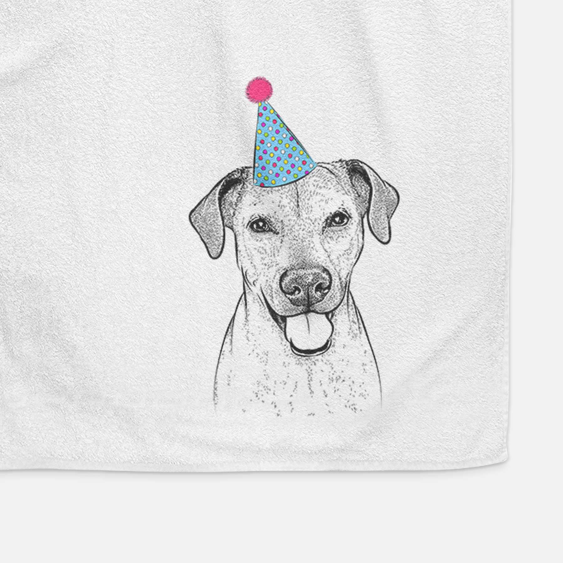 Sugar the American Staffordshire Mix Decorative Hand Towel