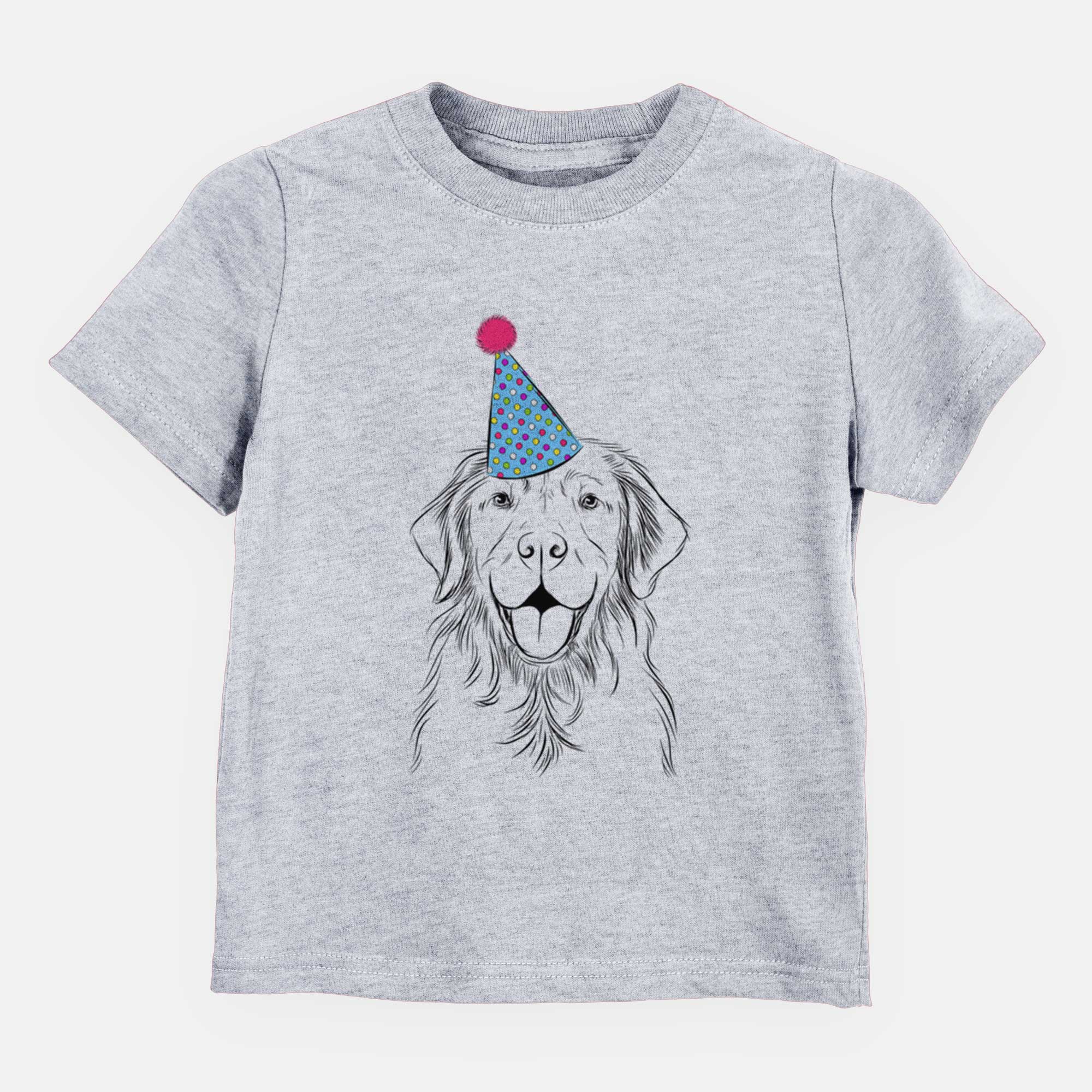 Birthday Sunny the Golden Retriever - Kids/Youth/Toddler Shirt