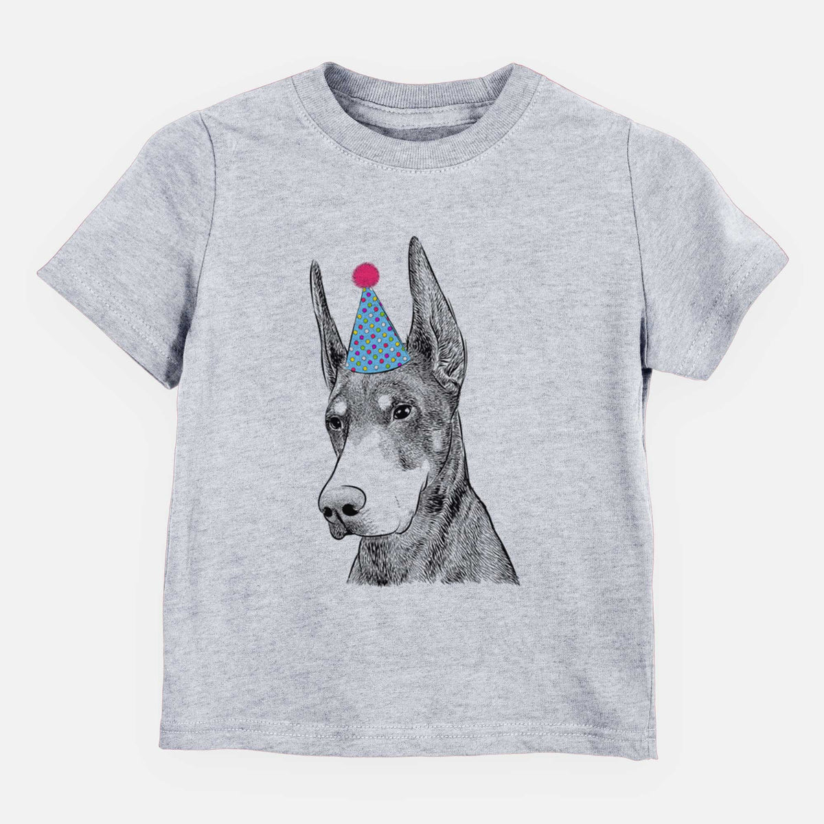 Birthday Sunny the Doberman Pinscher - Kids/Youth/Toddler Shirt