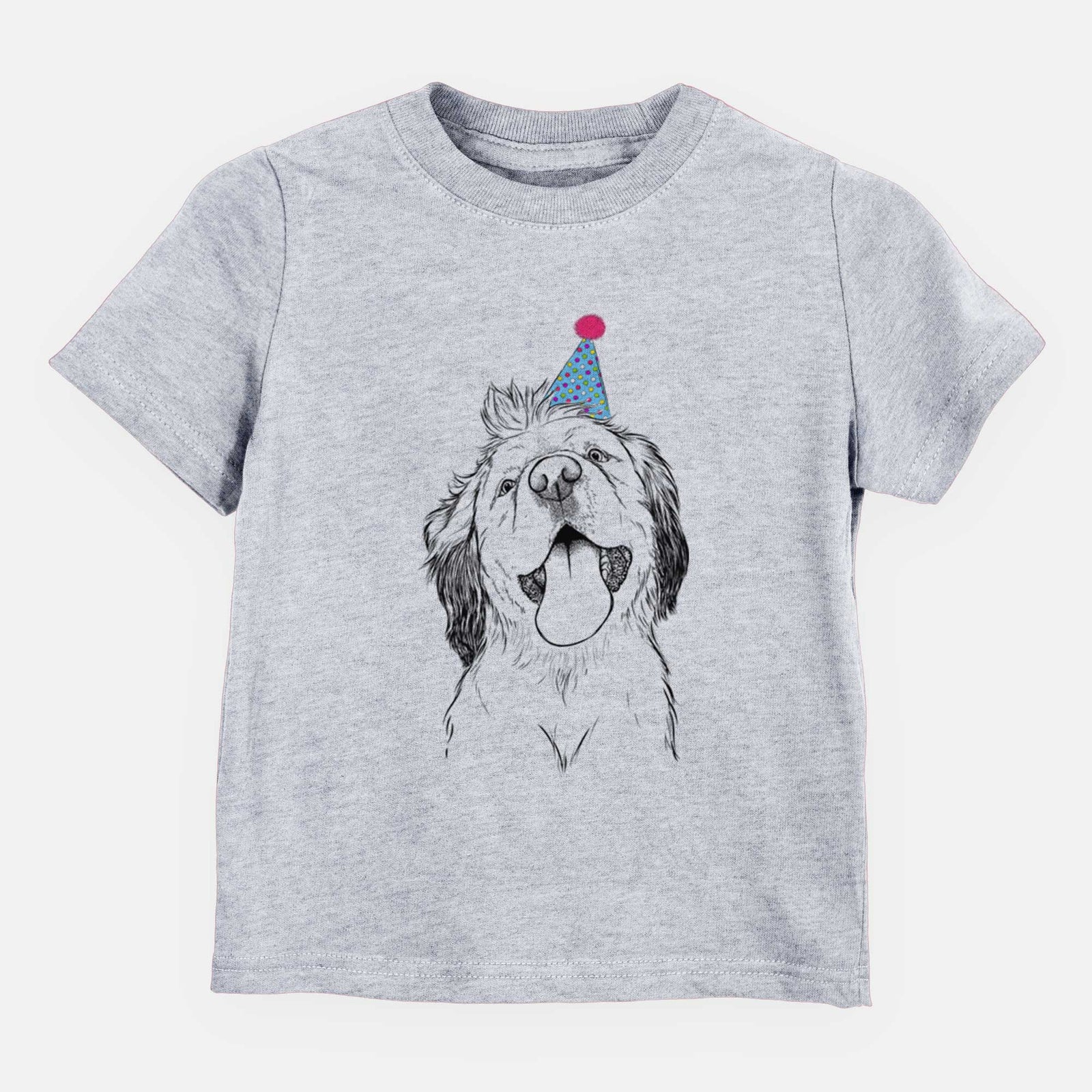 Birthday Sven the Double Merle Spaniel Aussie Mix - Kids/Youth/Toddler Shirt