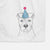 Sweet Finn the Mixed Breed Decorative Hand Towel