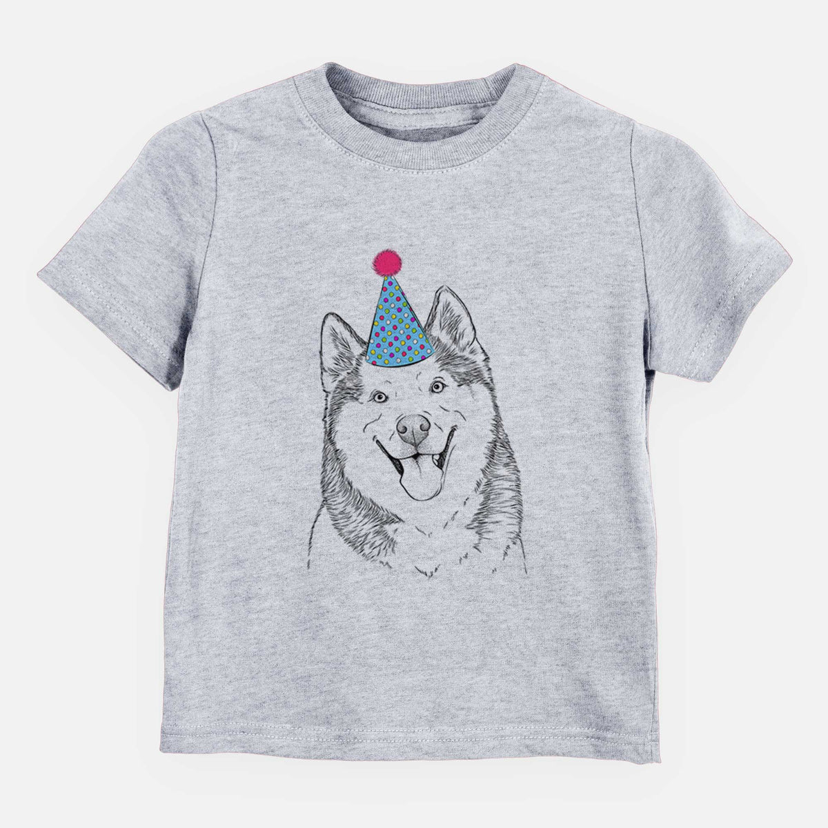 Birthday Teak the Siberian Husky - Kids/Youth/Toddler Shirt