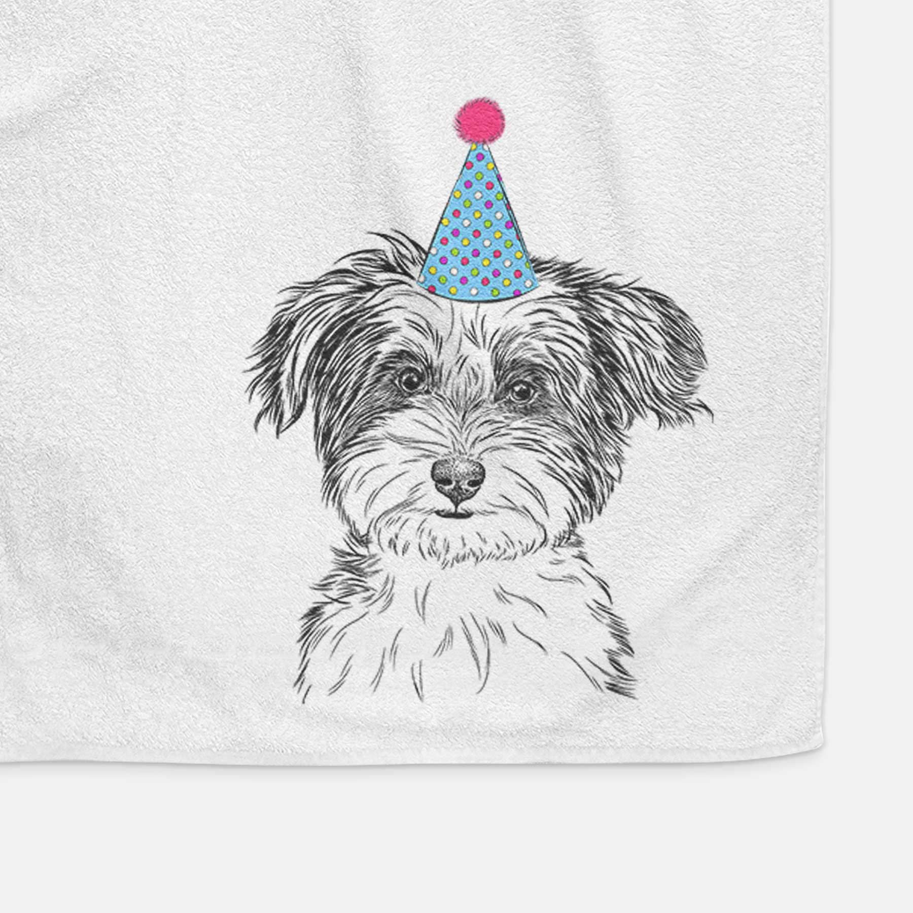 Teddy the Havanese Decorative Hand Towel