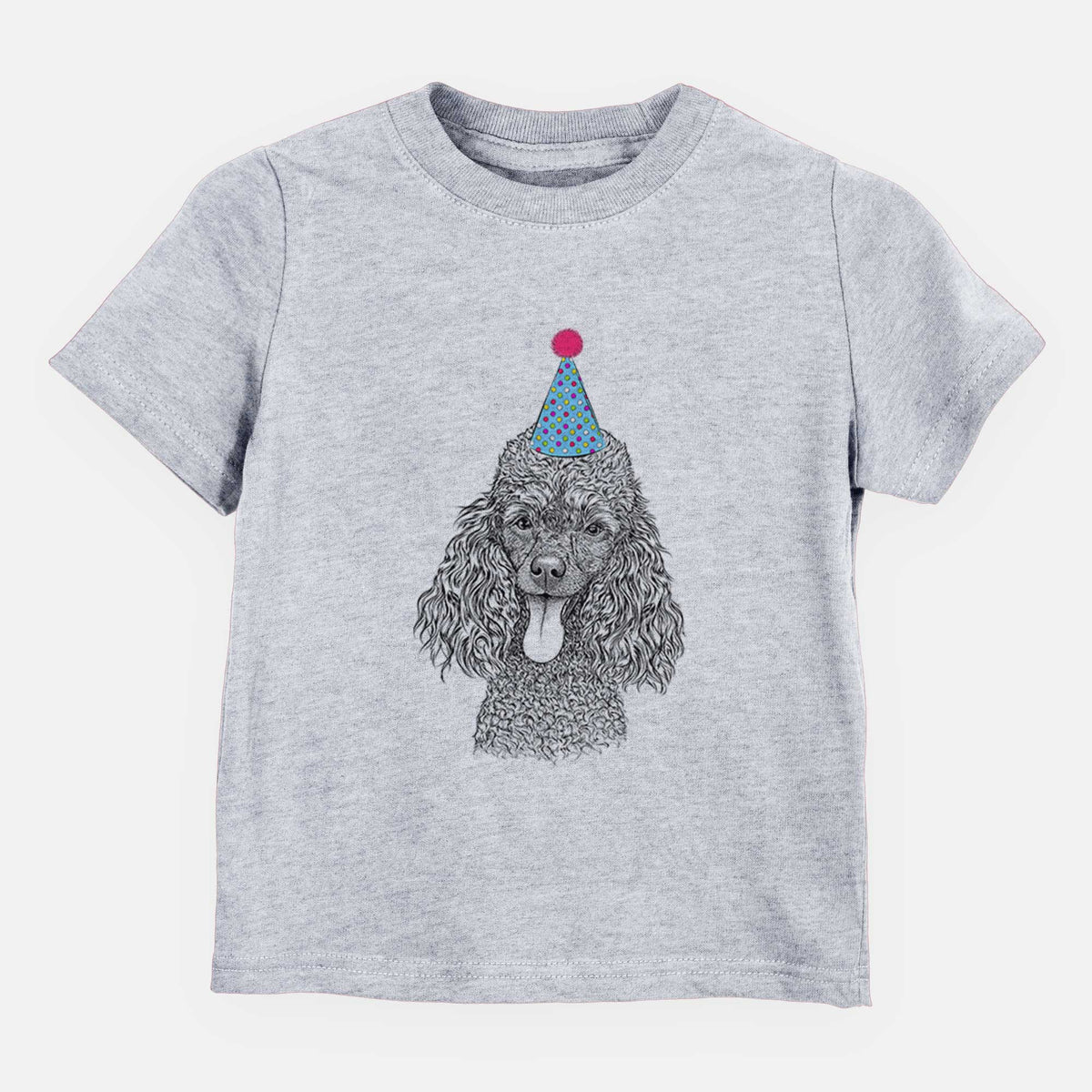 Birthday Teddy the Mini Poodle - Kids/Youth/Toddler Shirt