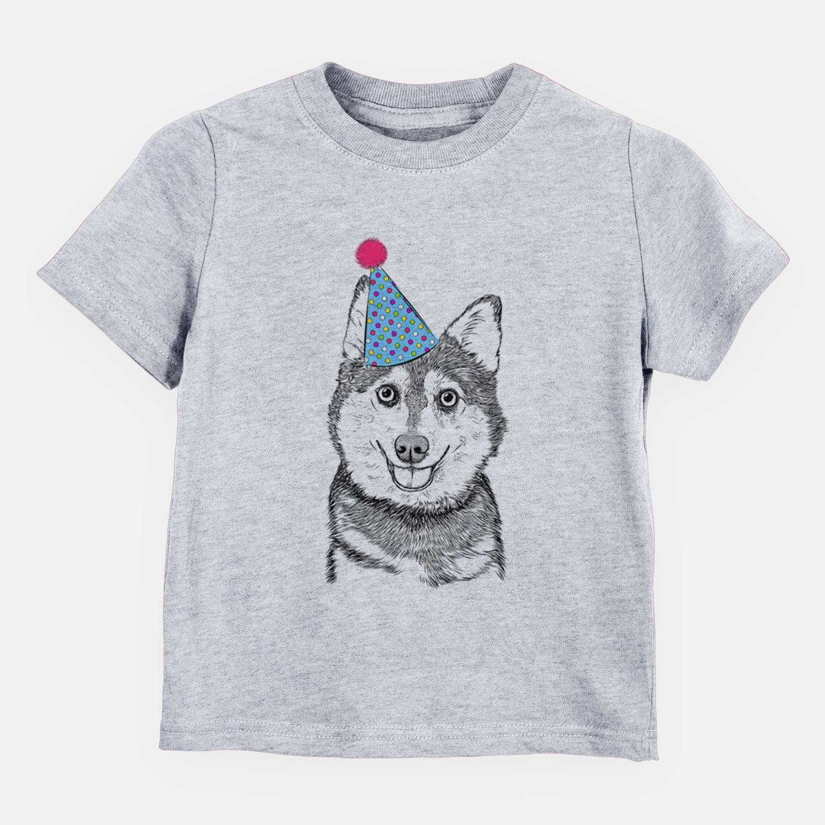 Birthday Tellie the Alaskan Klee Kai - Kids/Youth/Toddler Shirt