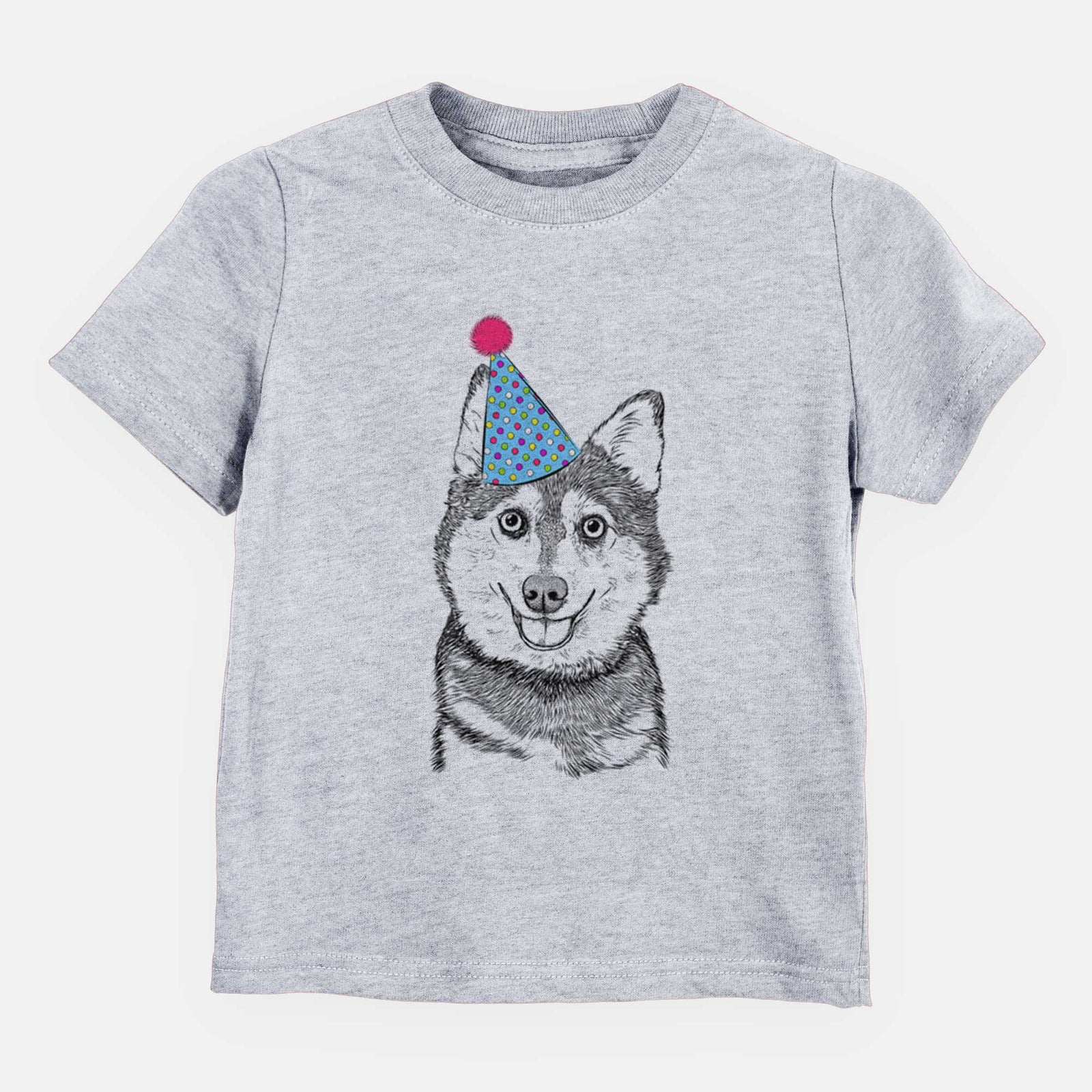 Birthday Tellie the Alaskan Klee Kai - Kids/Youth/Toddler Shirt