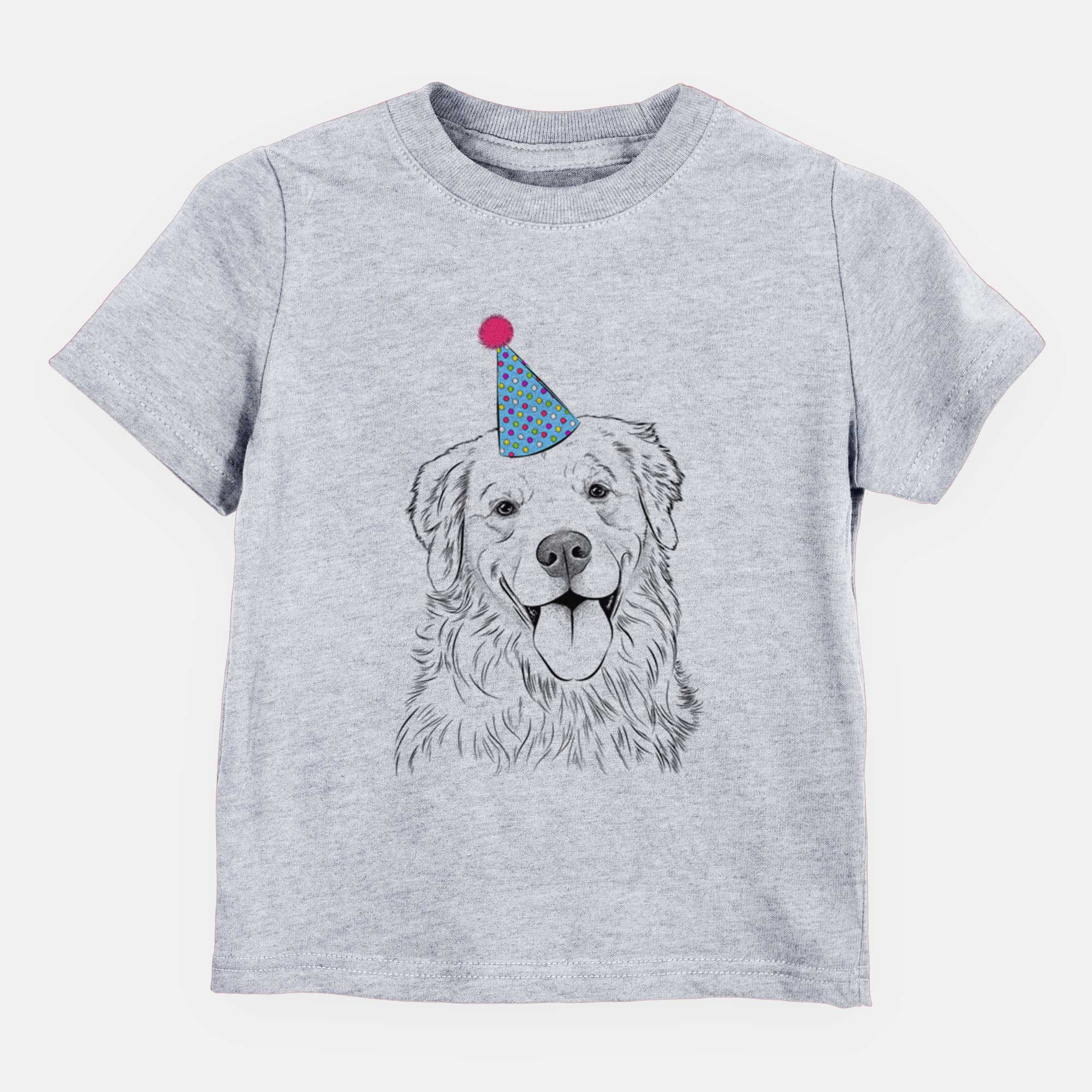 Birthday Ticket the Golden Retriever - Kids/Youth/Toddler Shirt