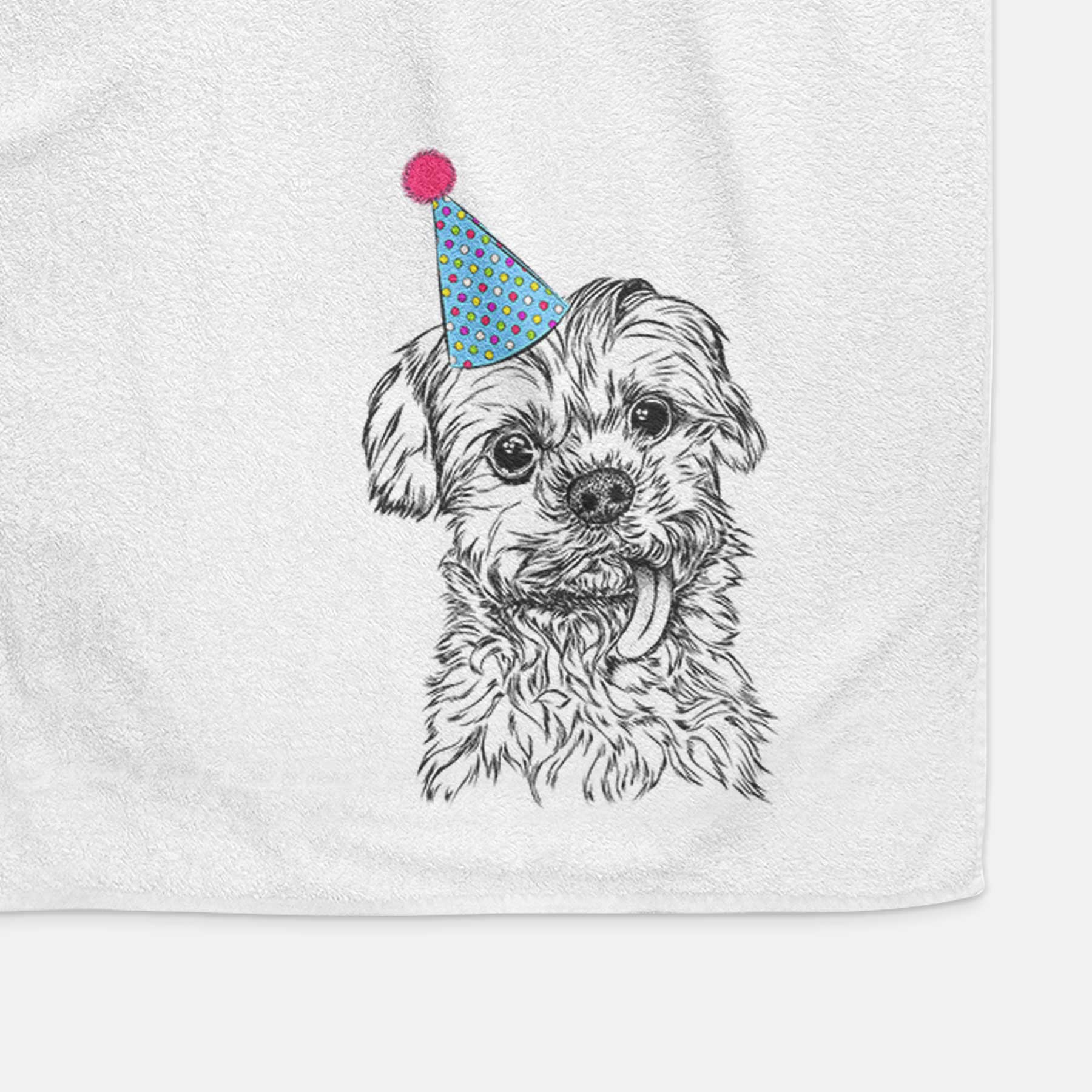 Tiny Titan the Shih Tzu Decorative Hand Towel