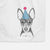 Tiny the Toy Fox Terrier Decorative Hand Towel