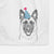 Trooper the German Shepherd Decorative Hand Towel