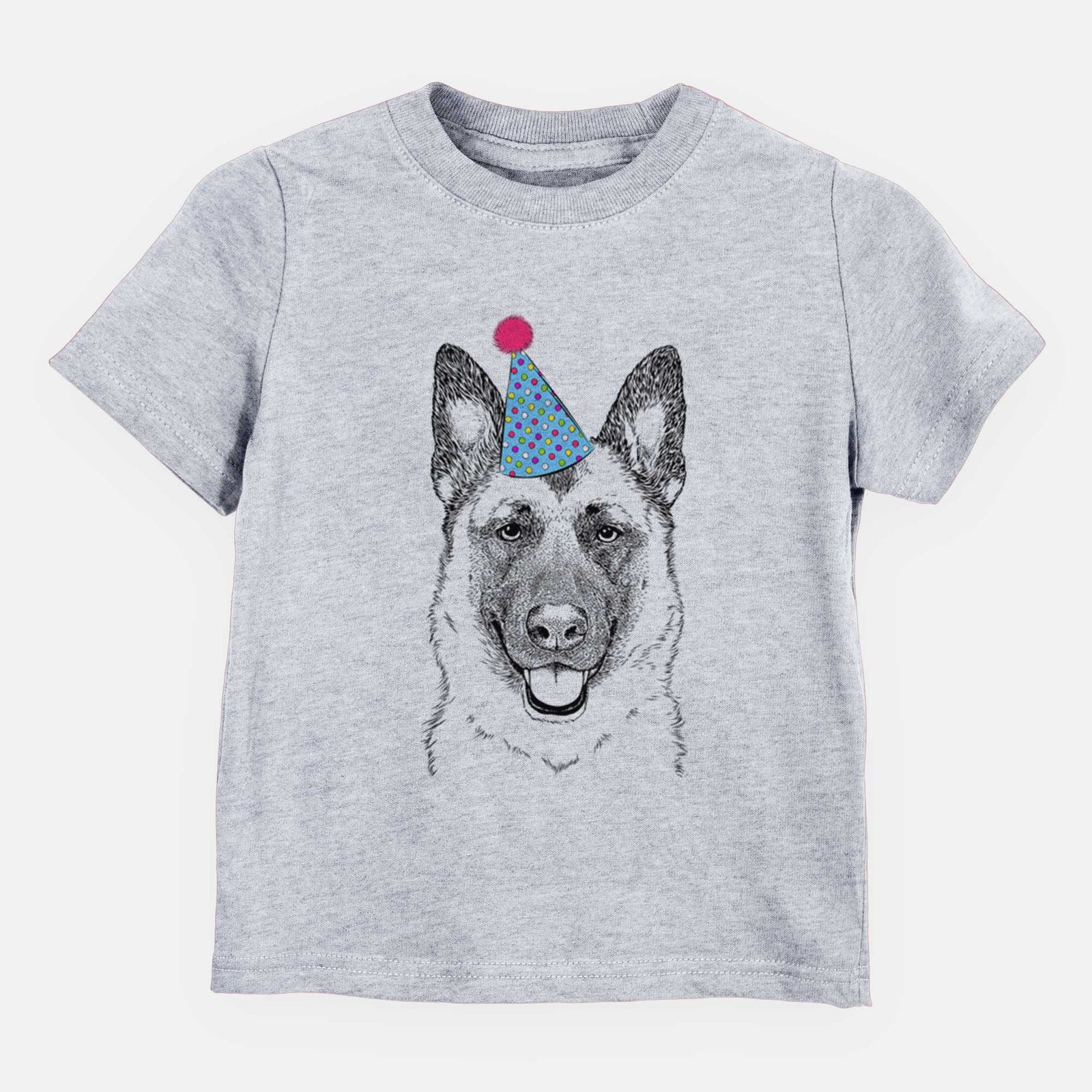 Birthday Trooper the German Shepherd - Kids/Youth/Toddler Shirt