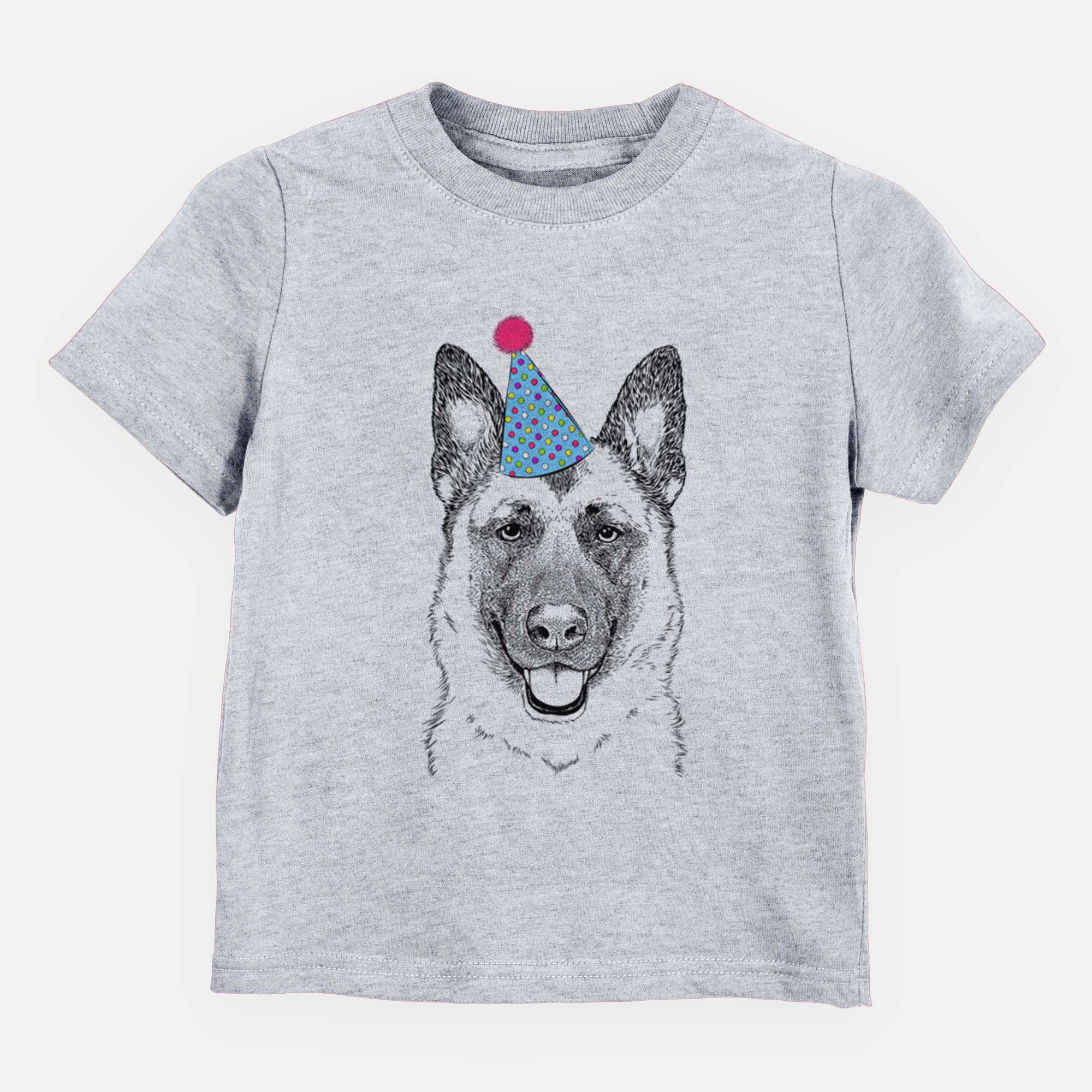 Birthday Trooper the German Shepherd - Kids/Youth/Toddler Shirt