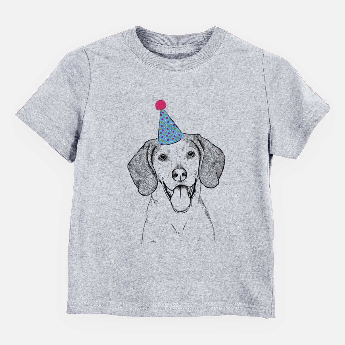 Birthday Trooper the Hound Mix - Kids/Youth/Toddler Shirt