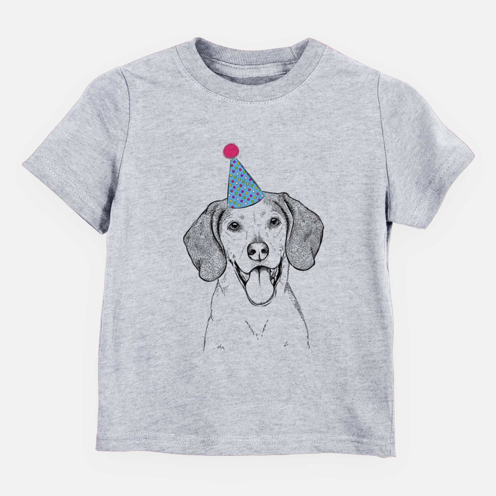 Birthday Trooper the Hound Mix - Kids/Youth/Toddler Shirt